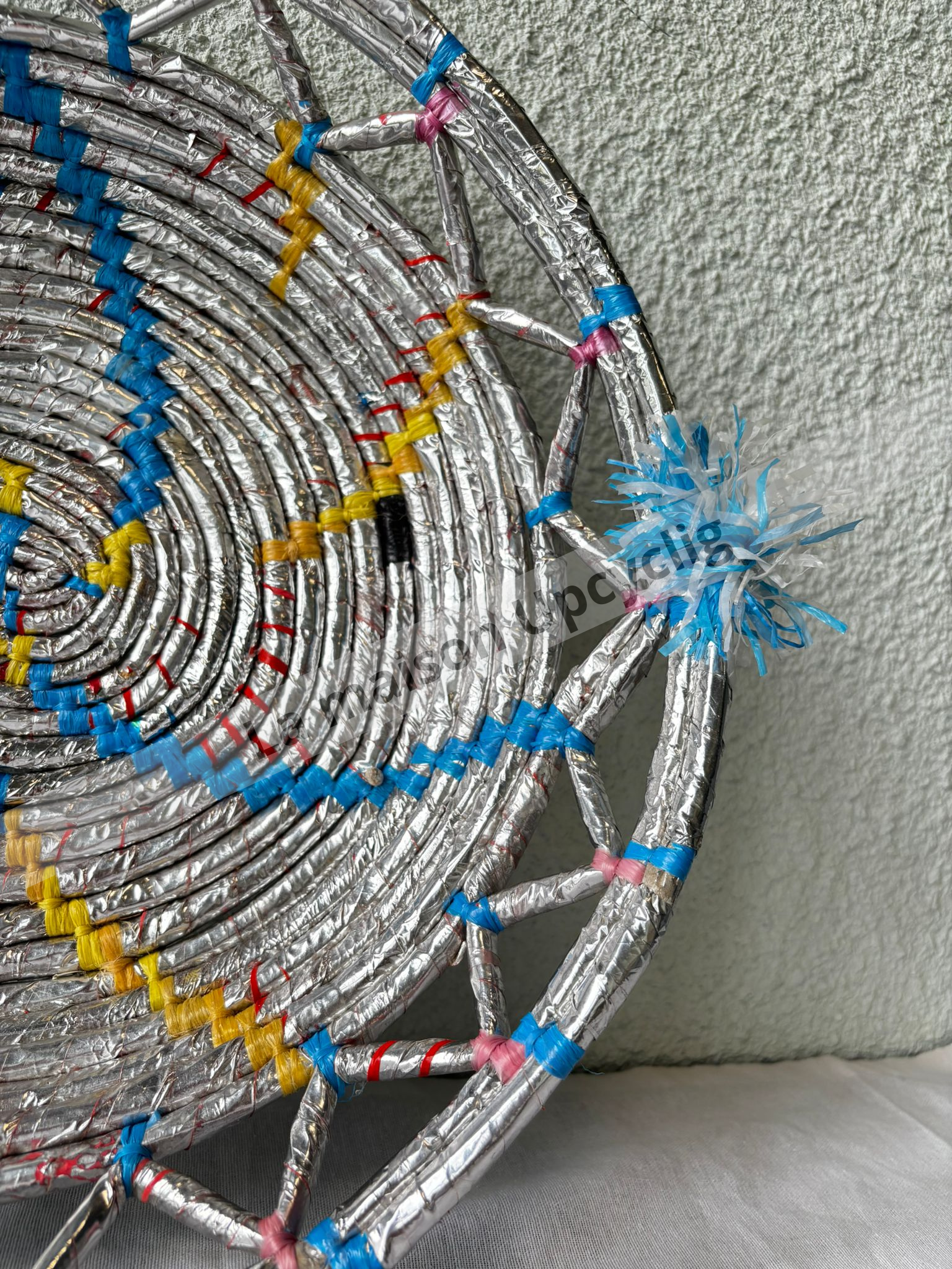 Panier upcyclé