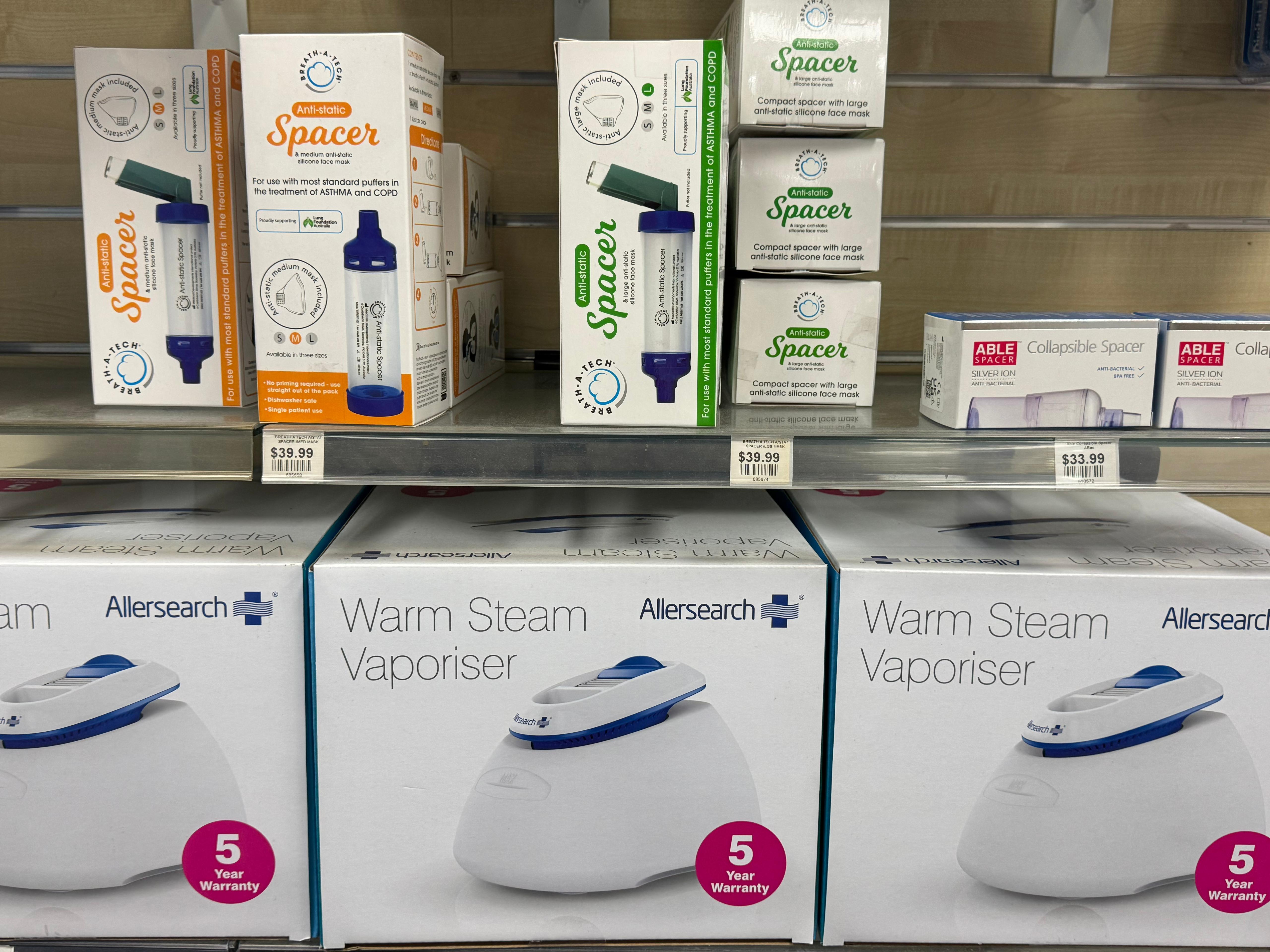 Allersearch Warm Steam Vaporiser