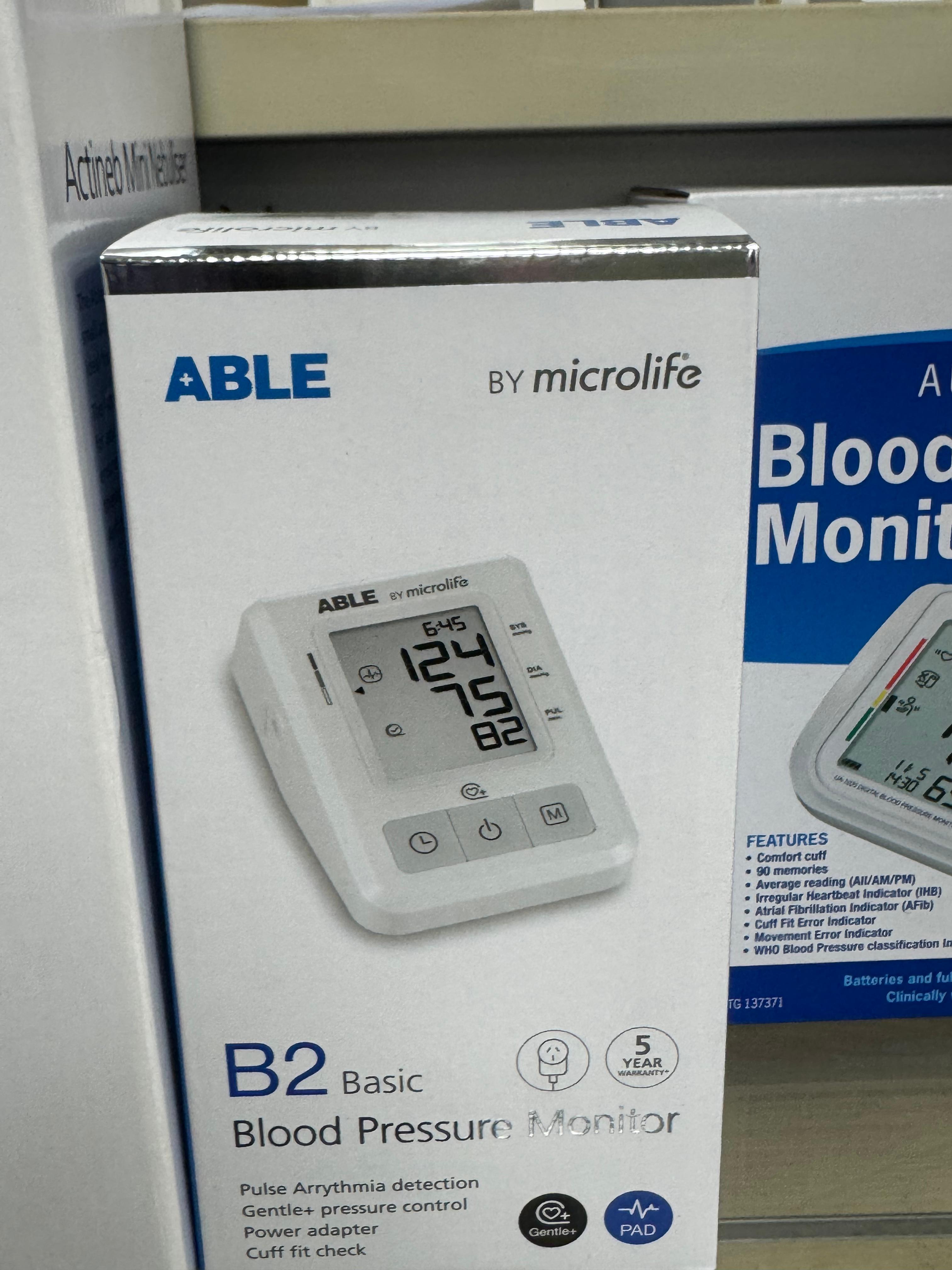 ABLE B2 Basic Blood Pressure Monitor
