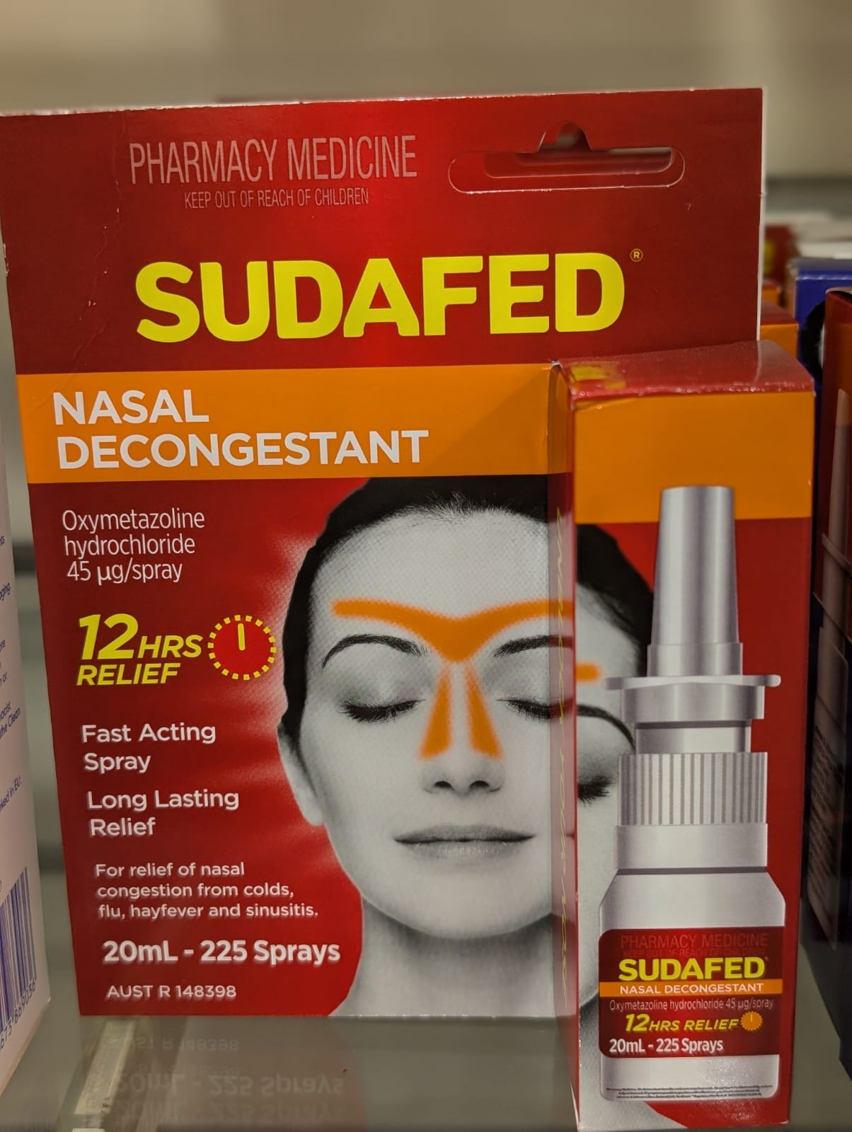 Sudafed Nasal Decongestant