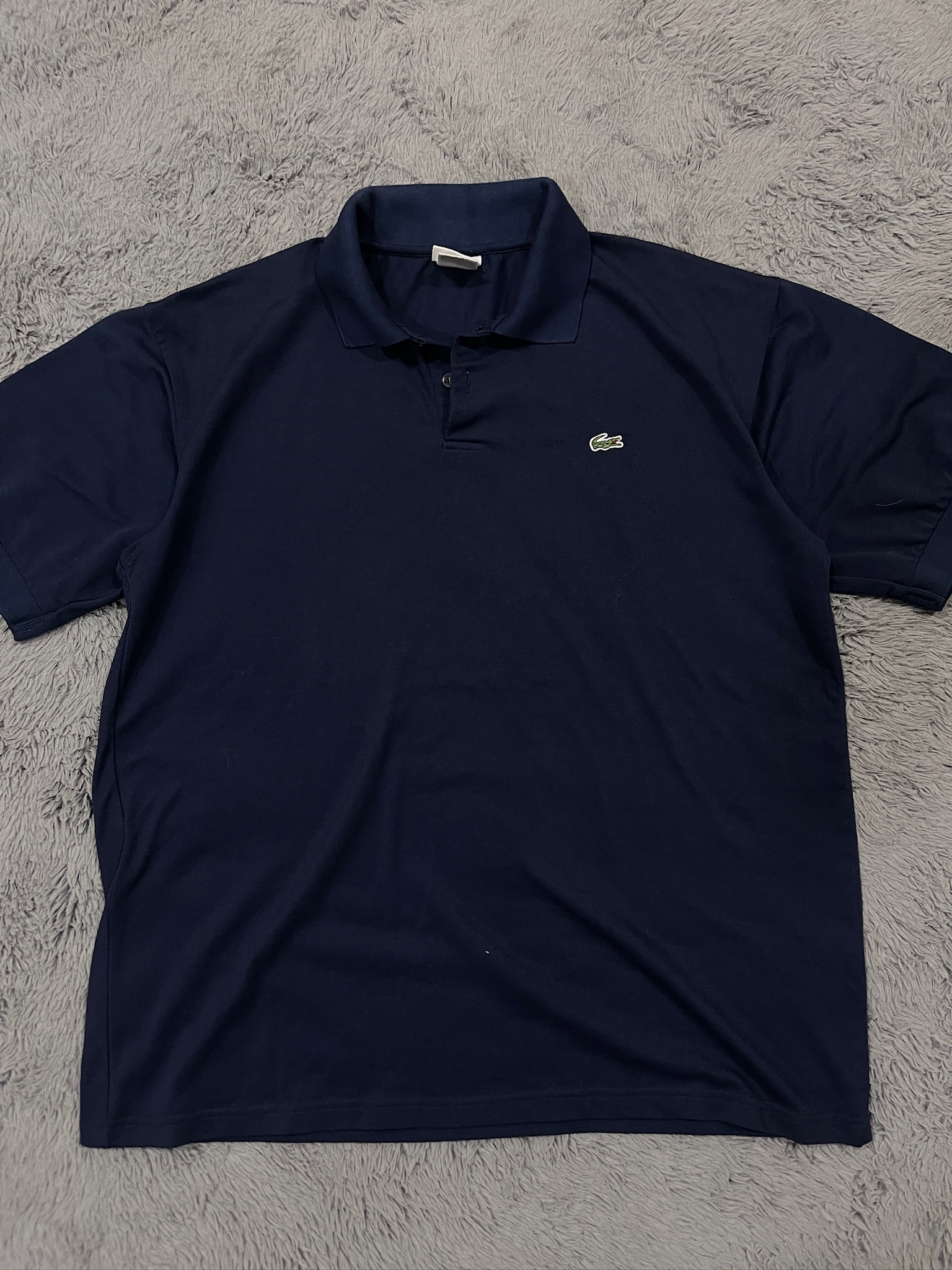 Lacoste Navy Blue Polo Shirt