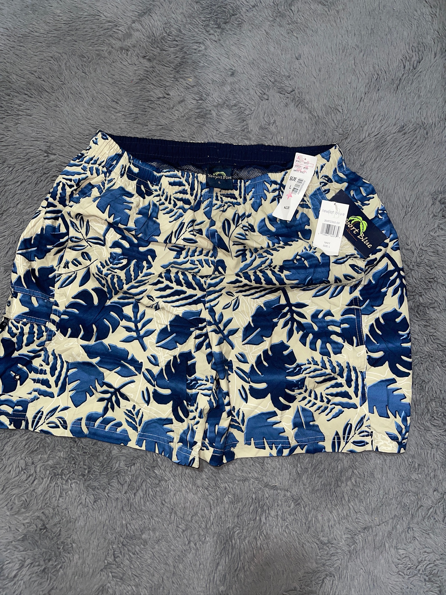 Men's Tropical Print Shorts
