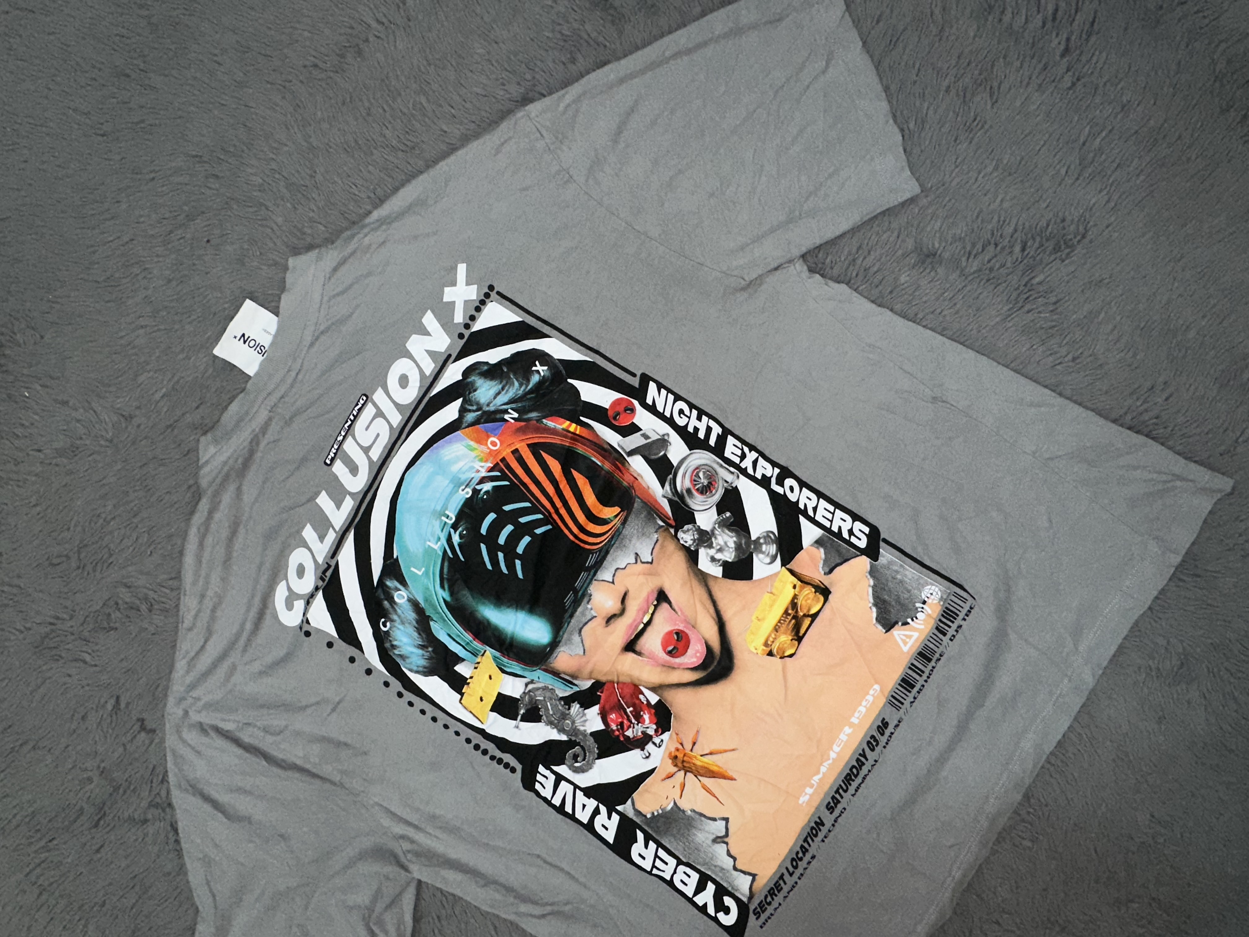 Collusion X Night Explorers Graphic T-shirt
