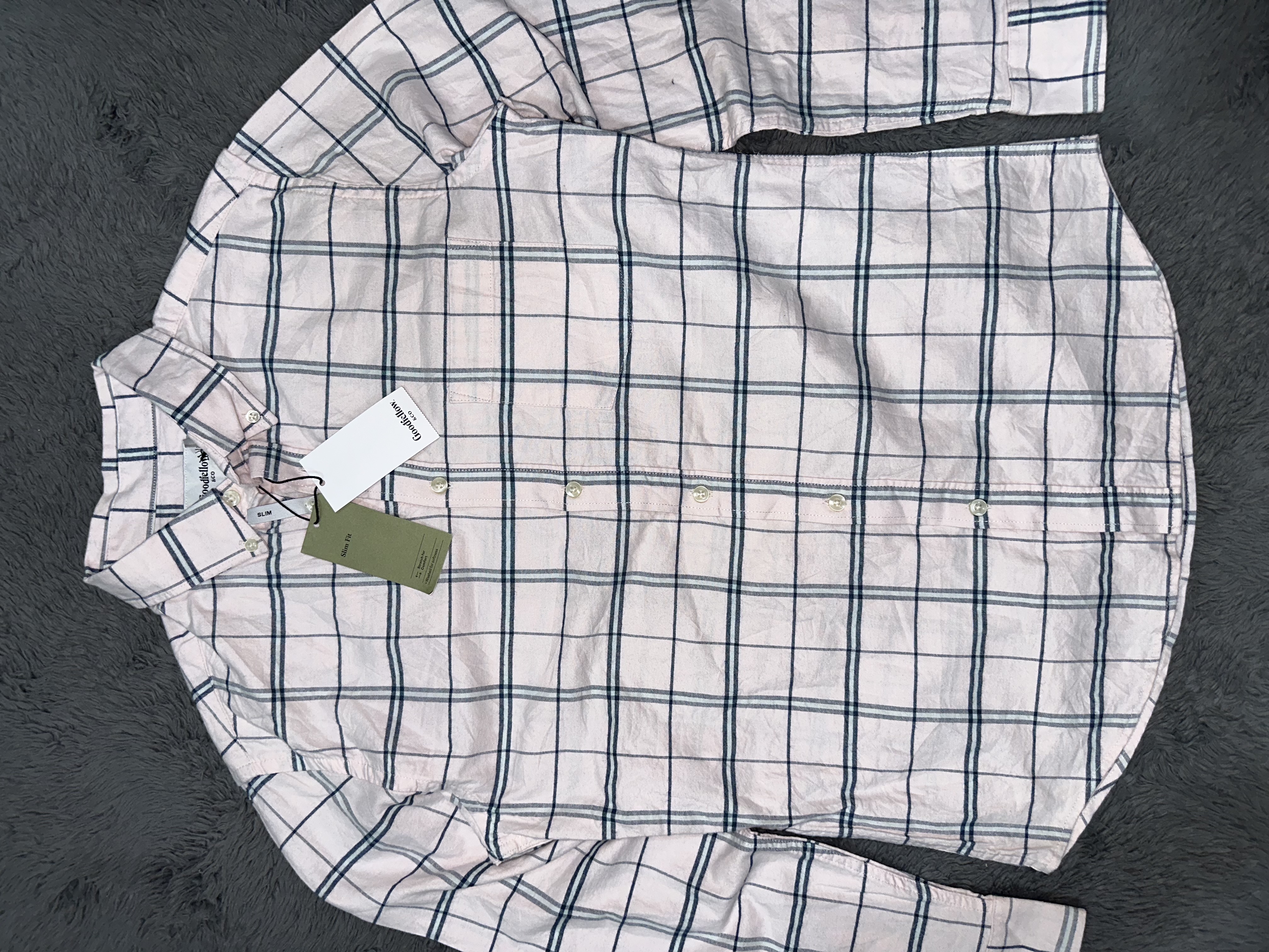 Men's Checked Long Sleeve Shirt