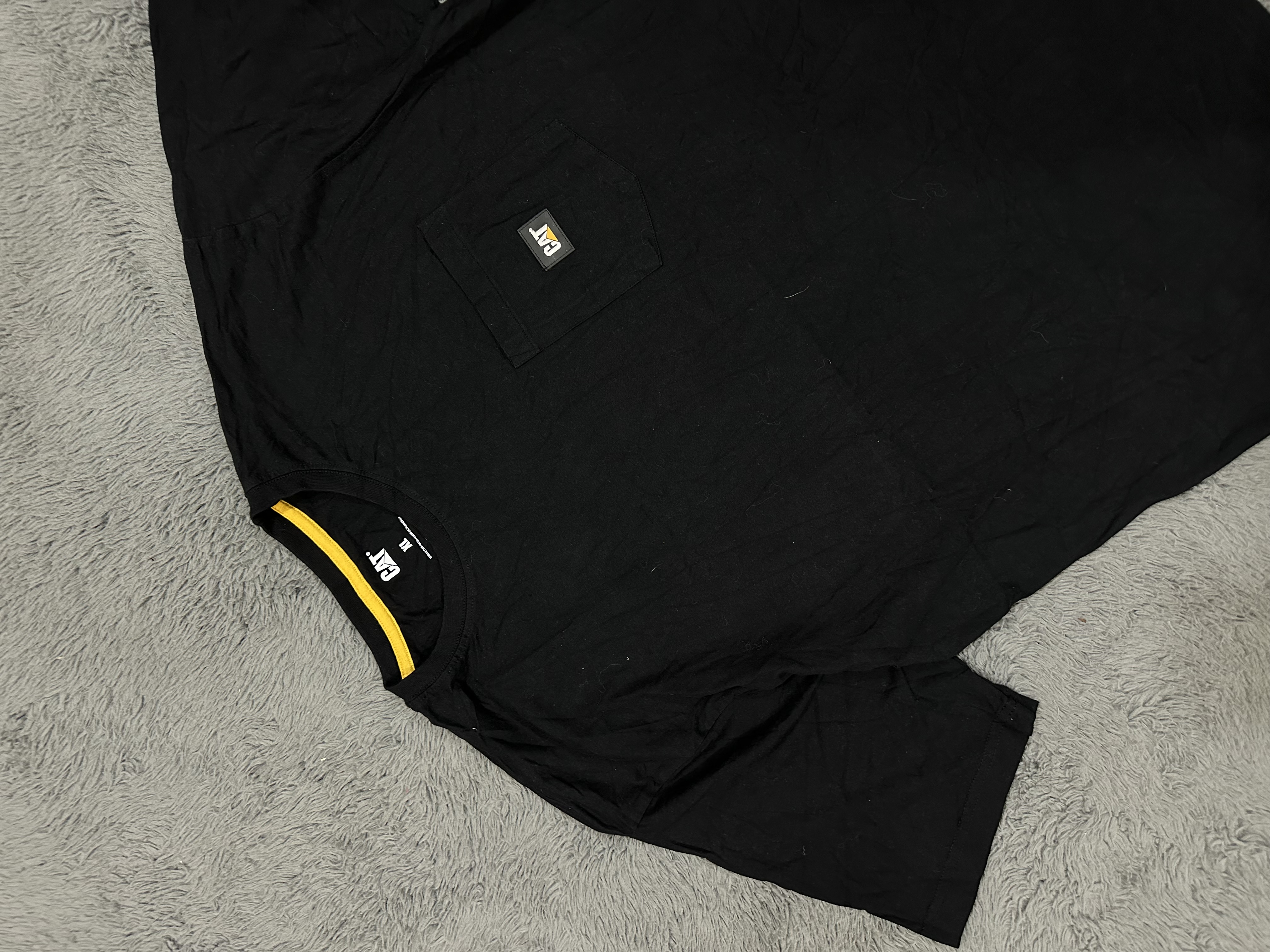 CAT Black T-Shirt