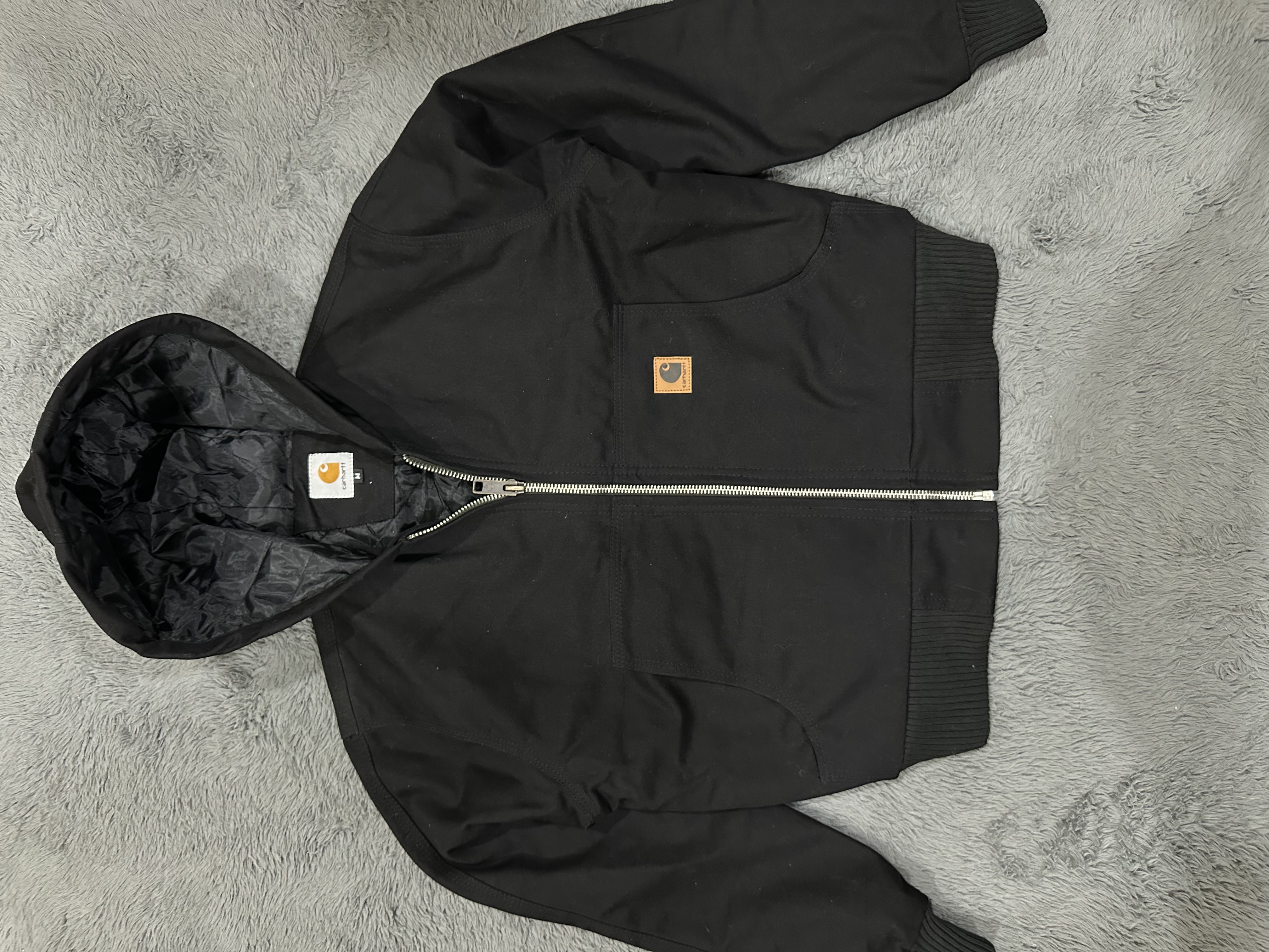 Carhartt Black Hooded Jacket