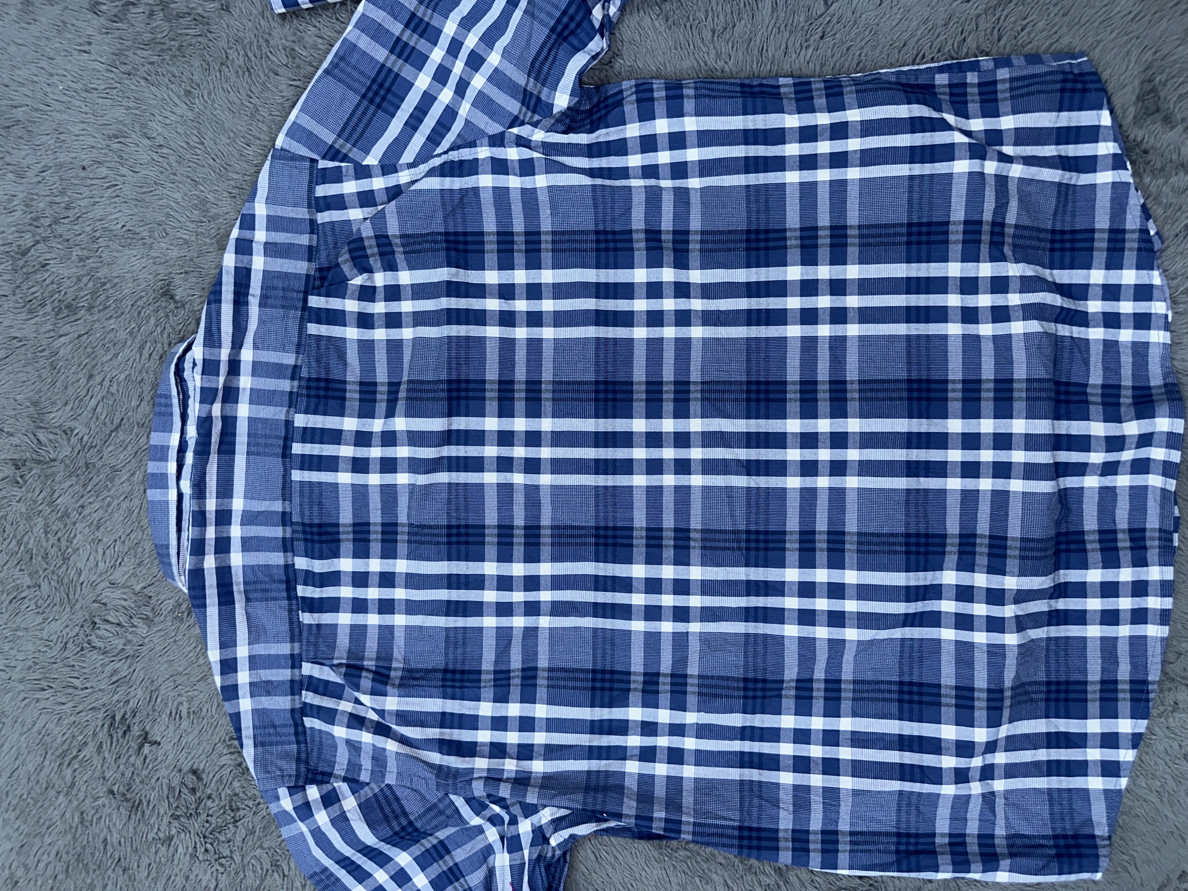 Blue Checkered Shirt