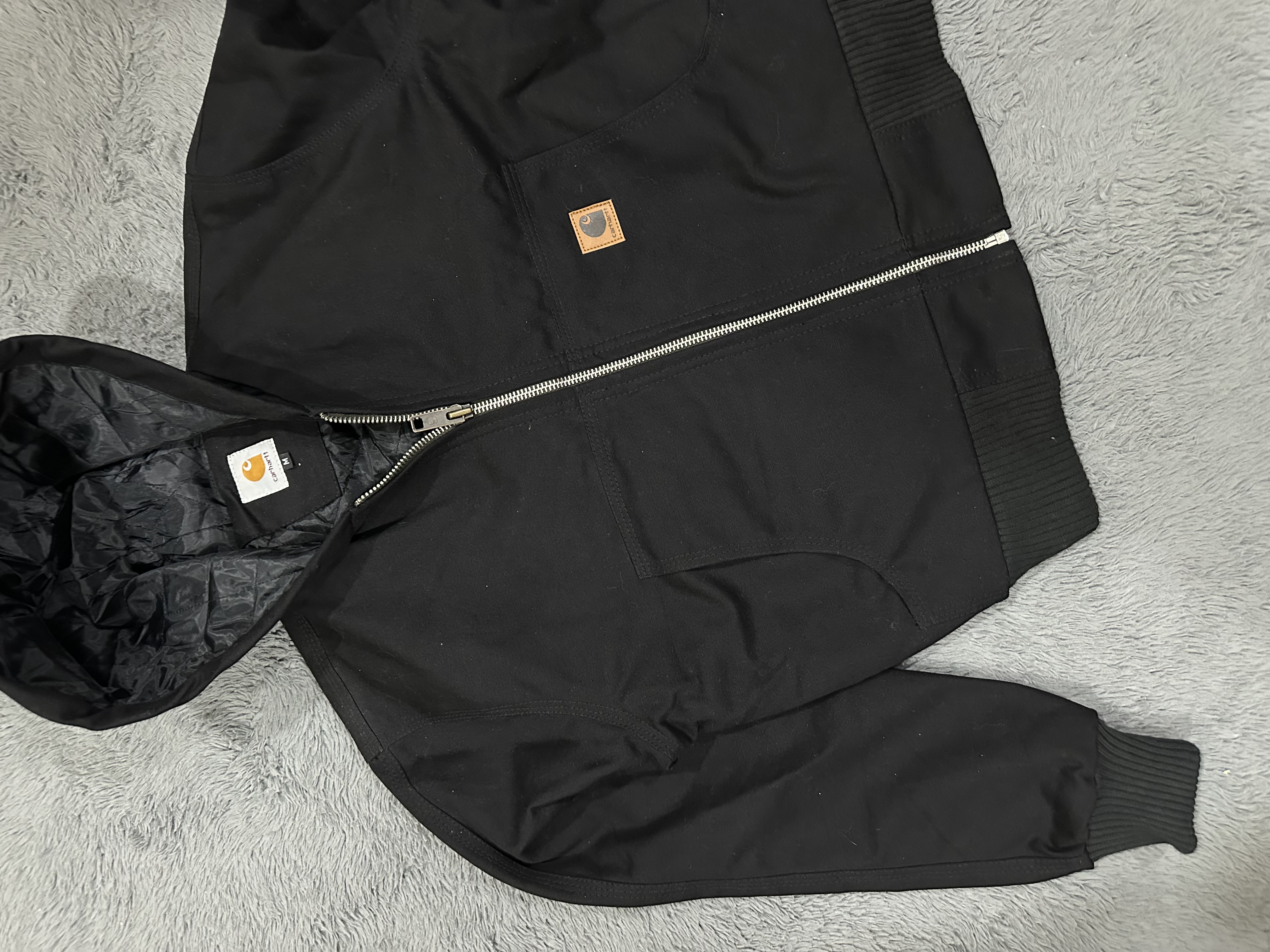 Carhartt Black Hooded Jacket