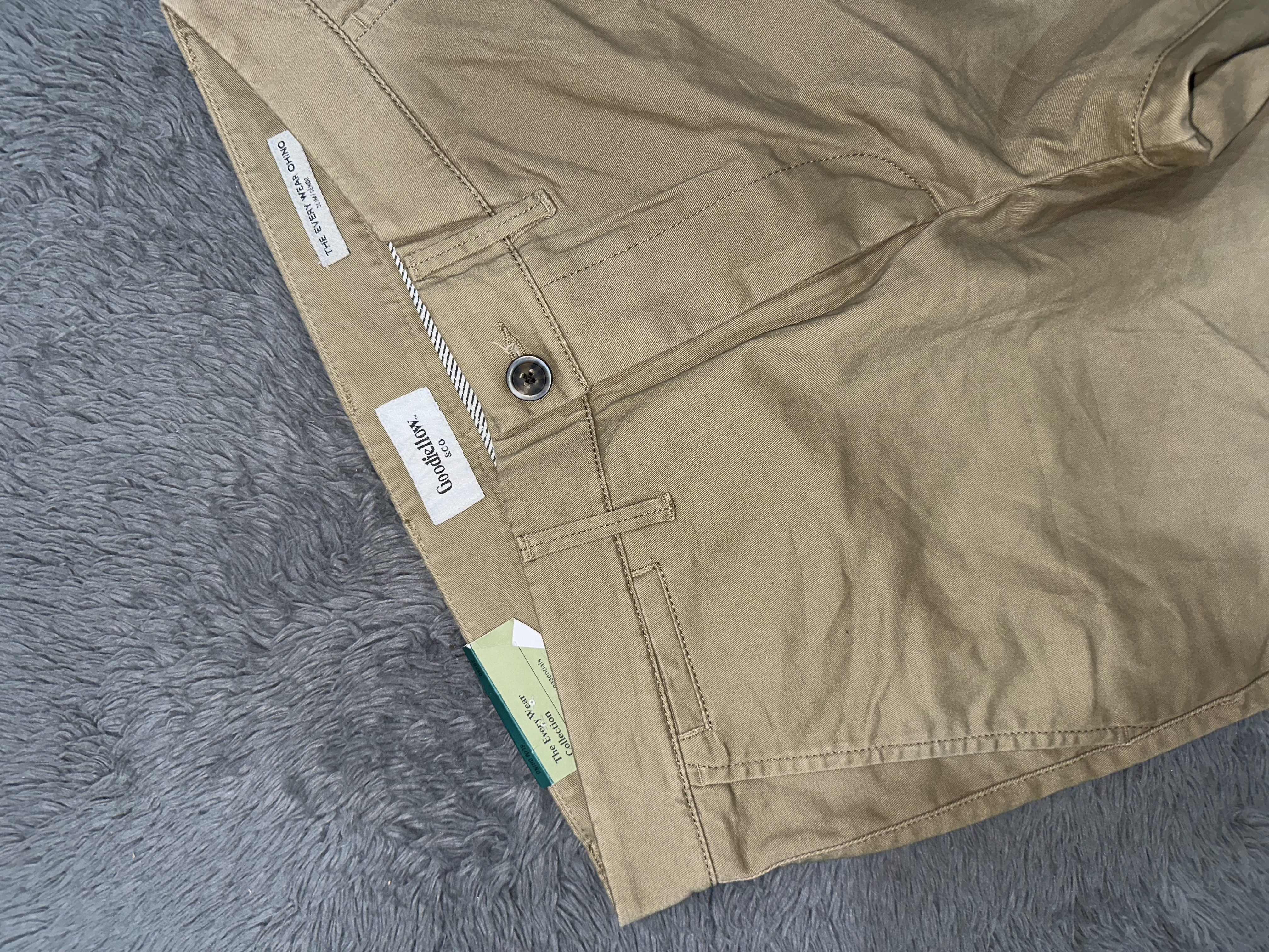 Beige Chino Pants