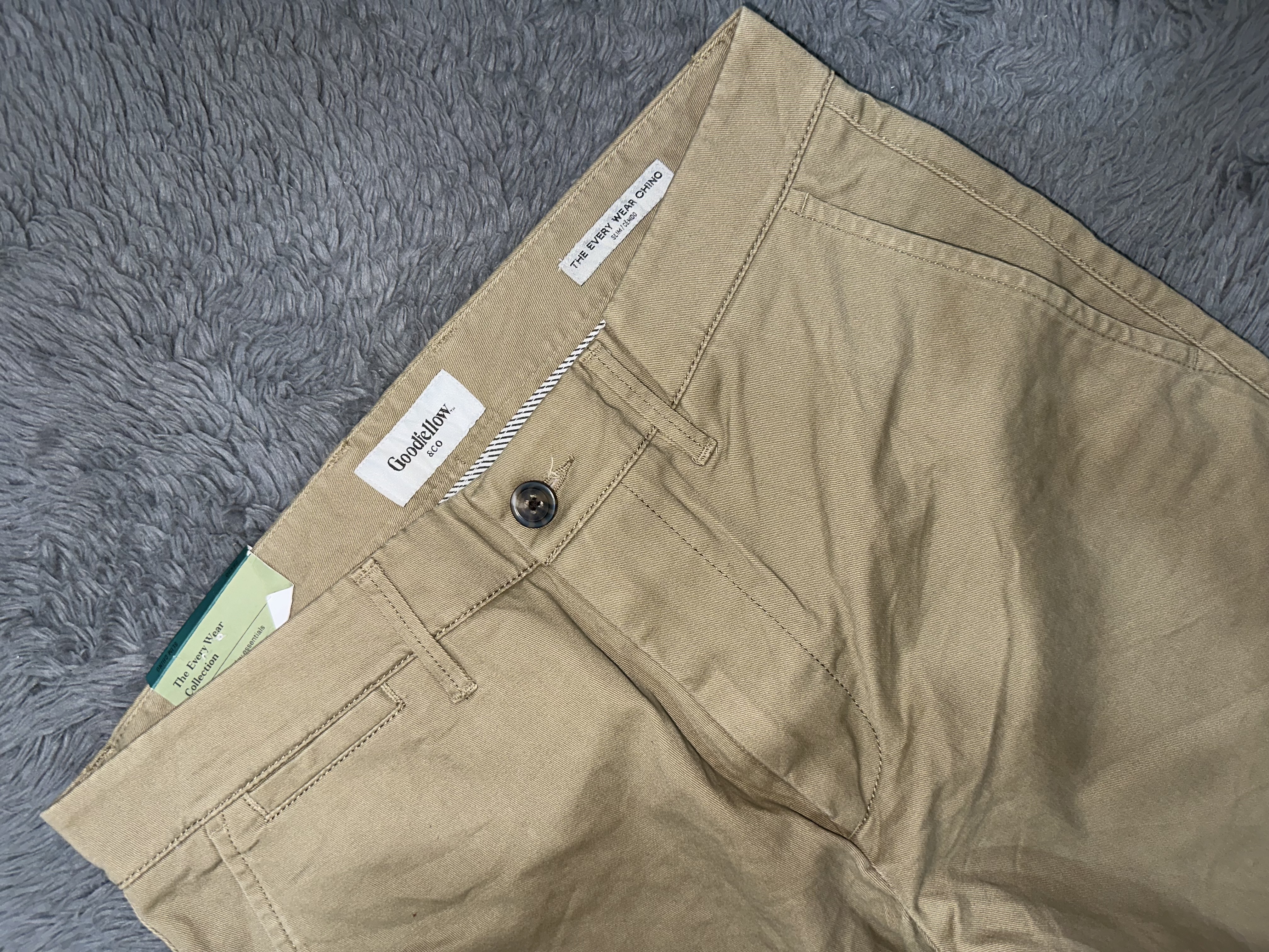 Beige Chino Pants