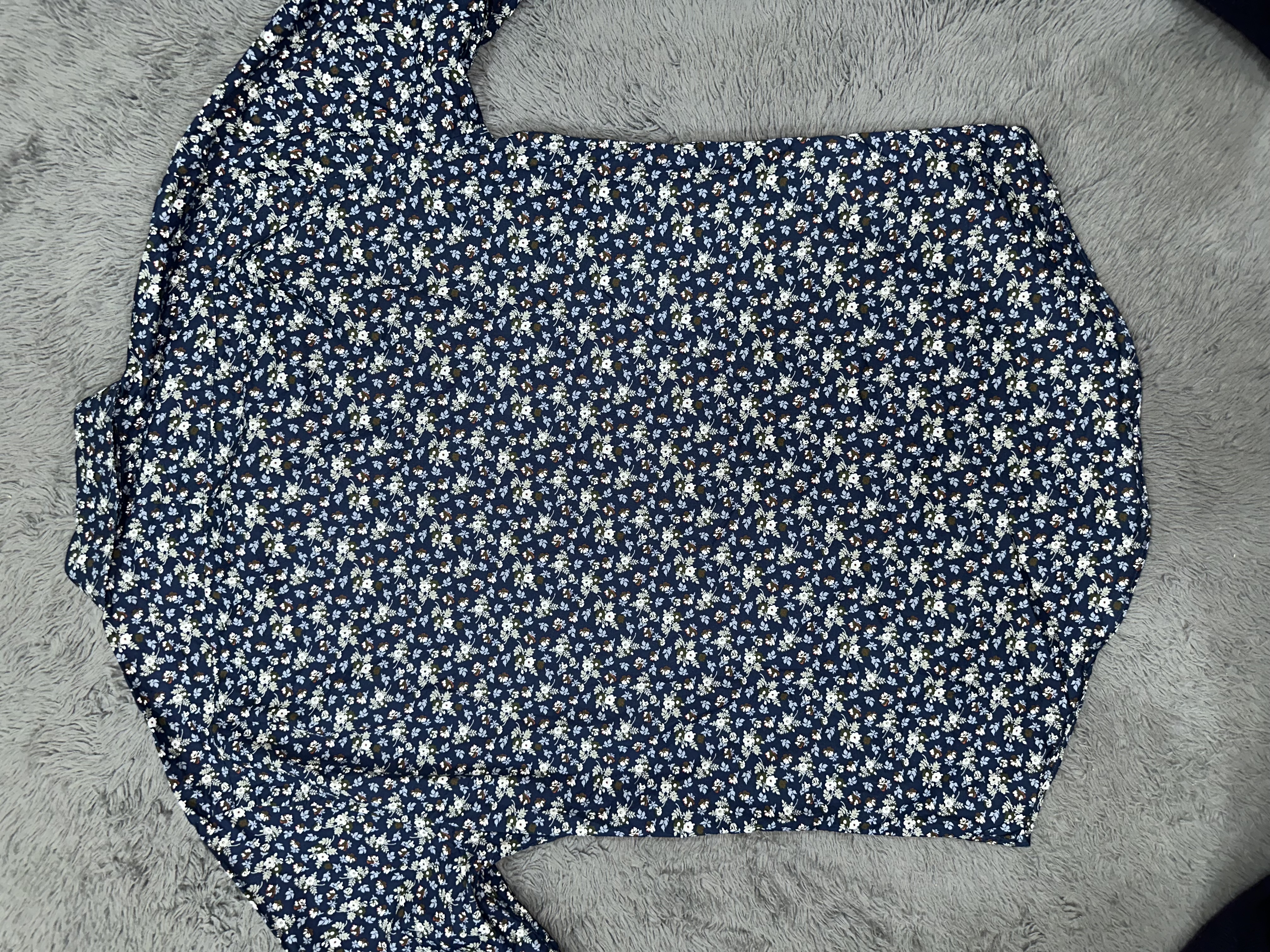 Floral Print Long Sleeve Shirt