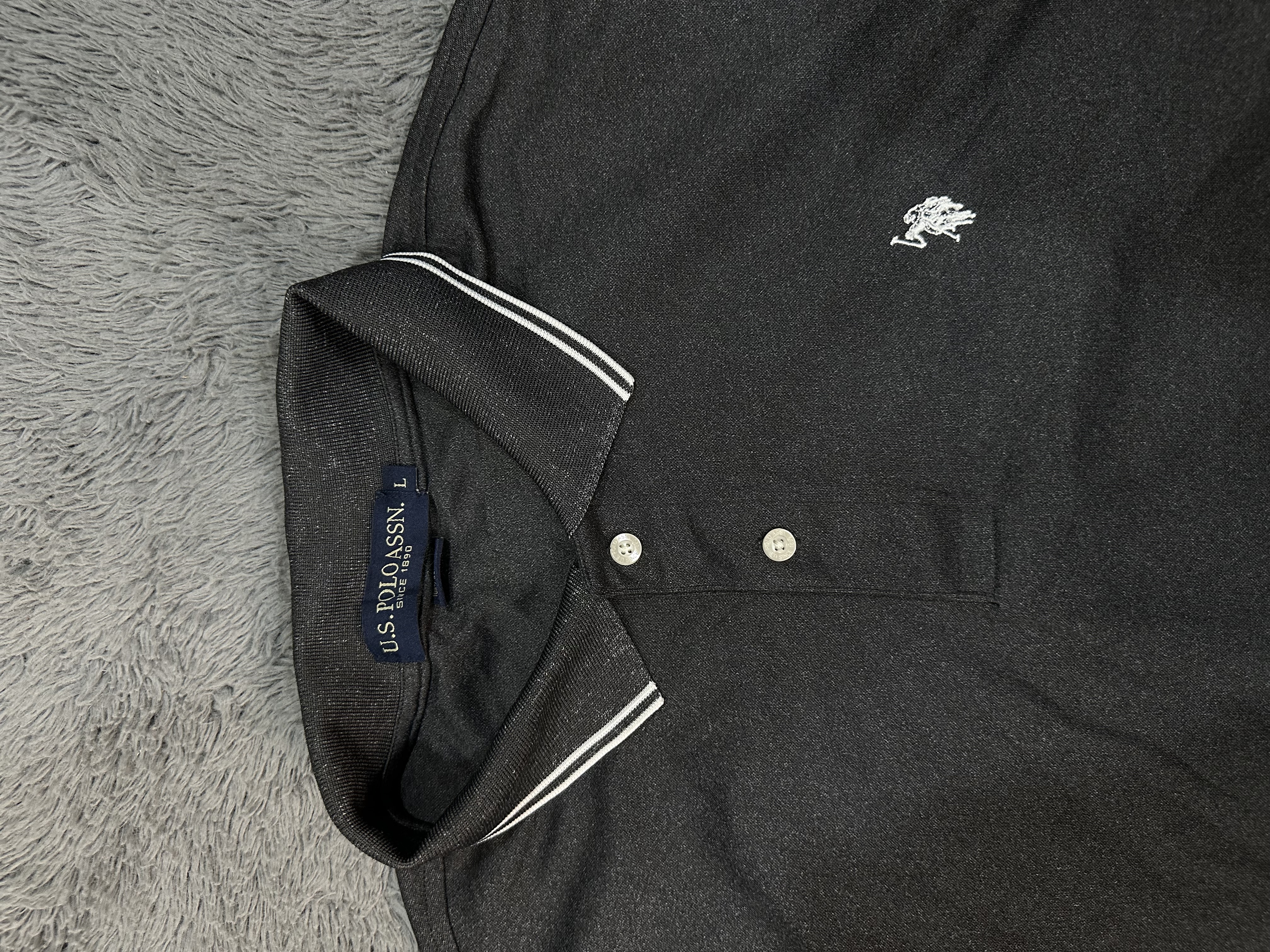 Men's Black Polo T-Shirt