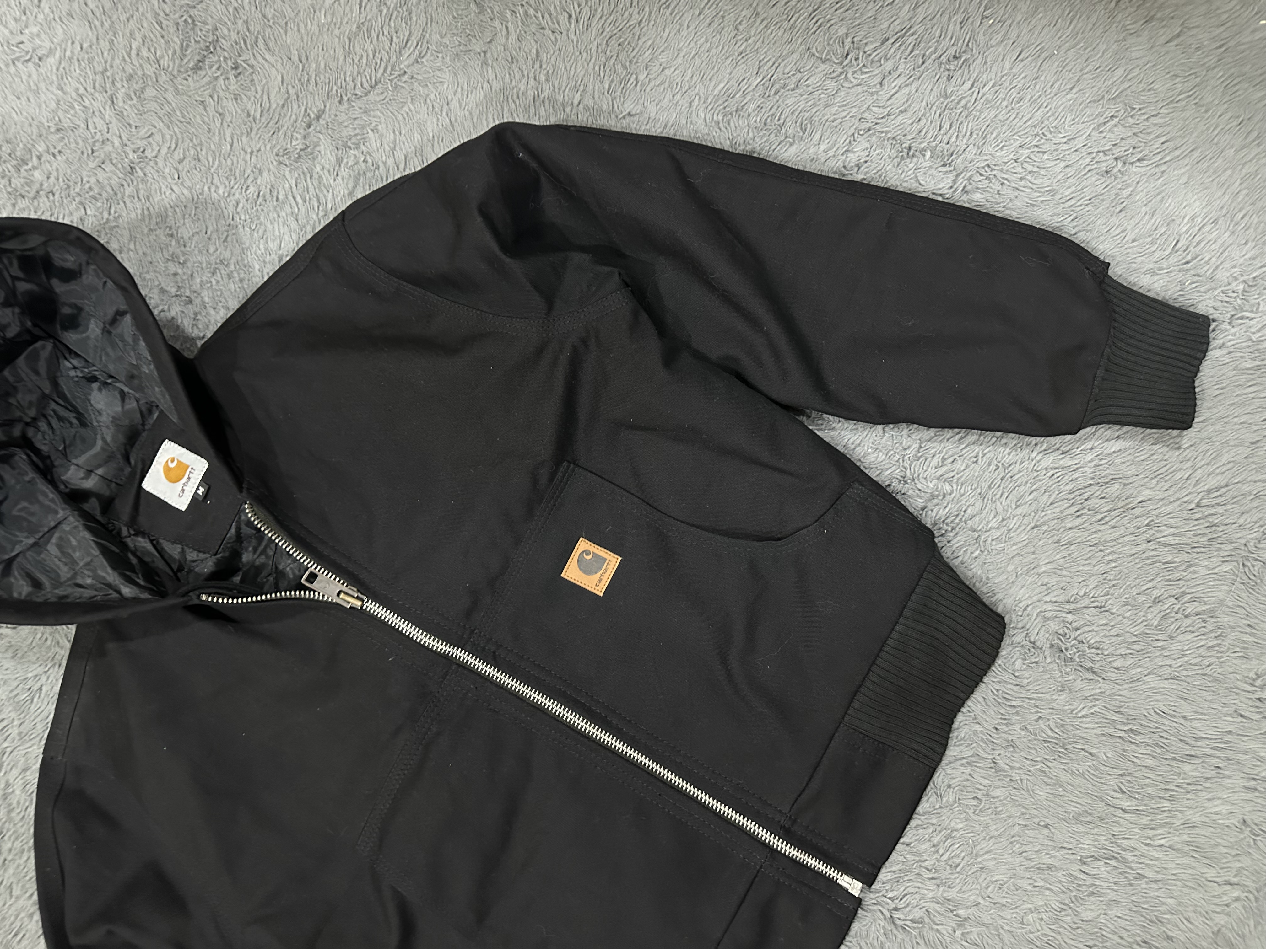 Carhartt Black Hooded Jacket