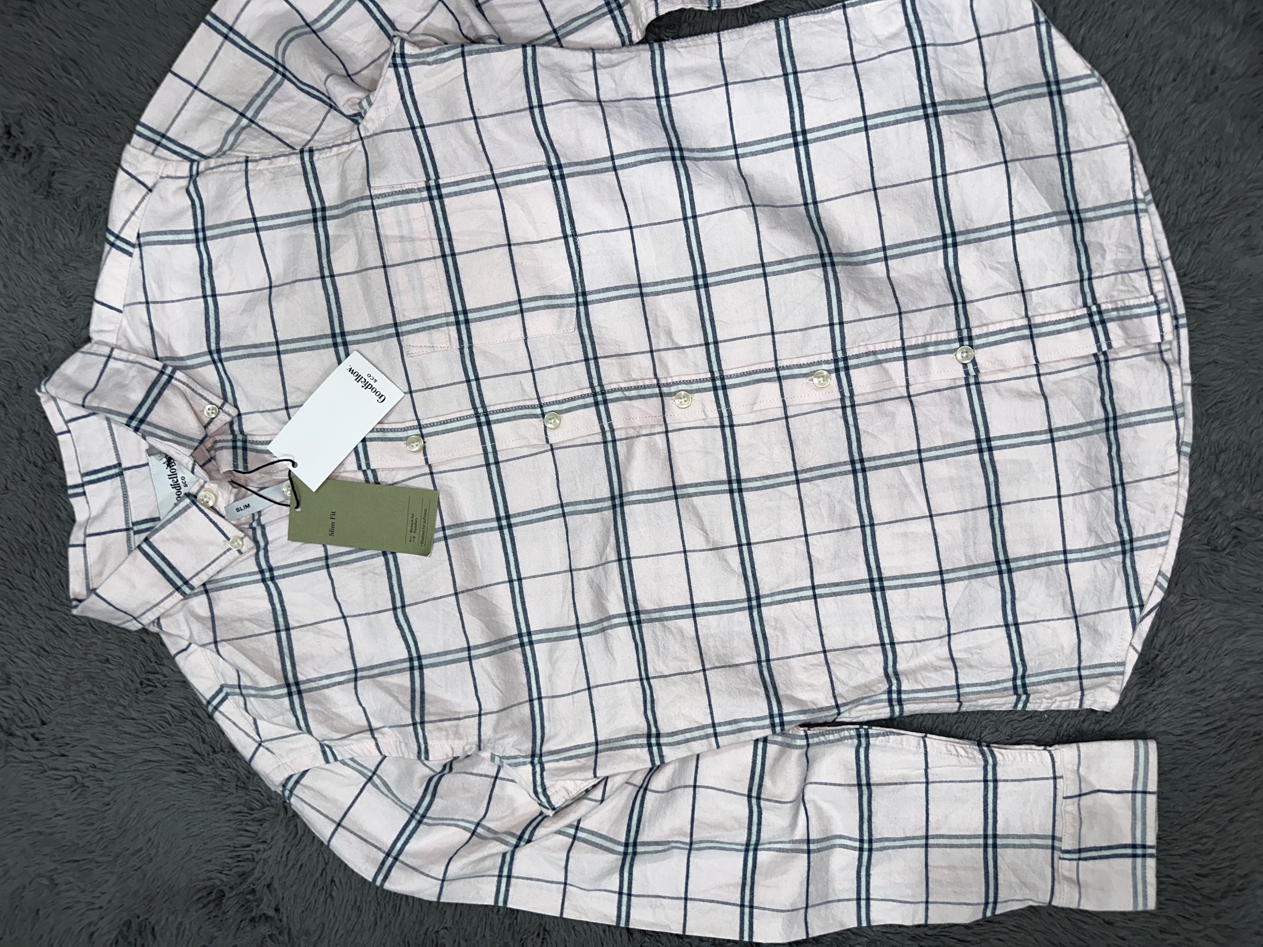 Men's Checked Long Sleeve Shirt