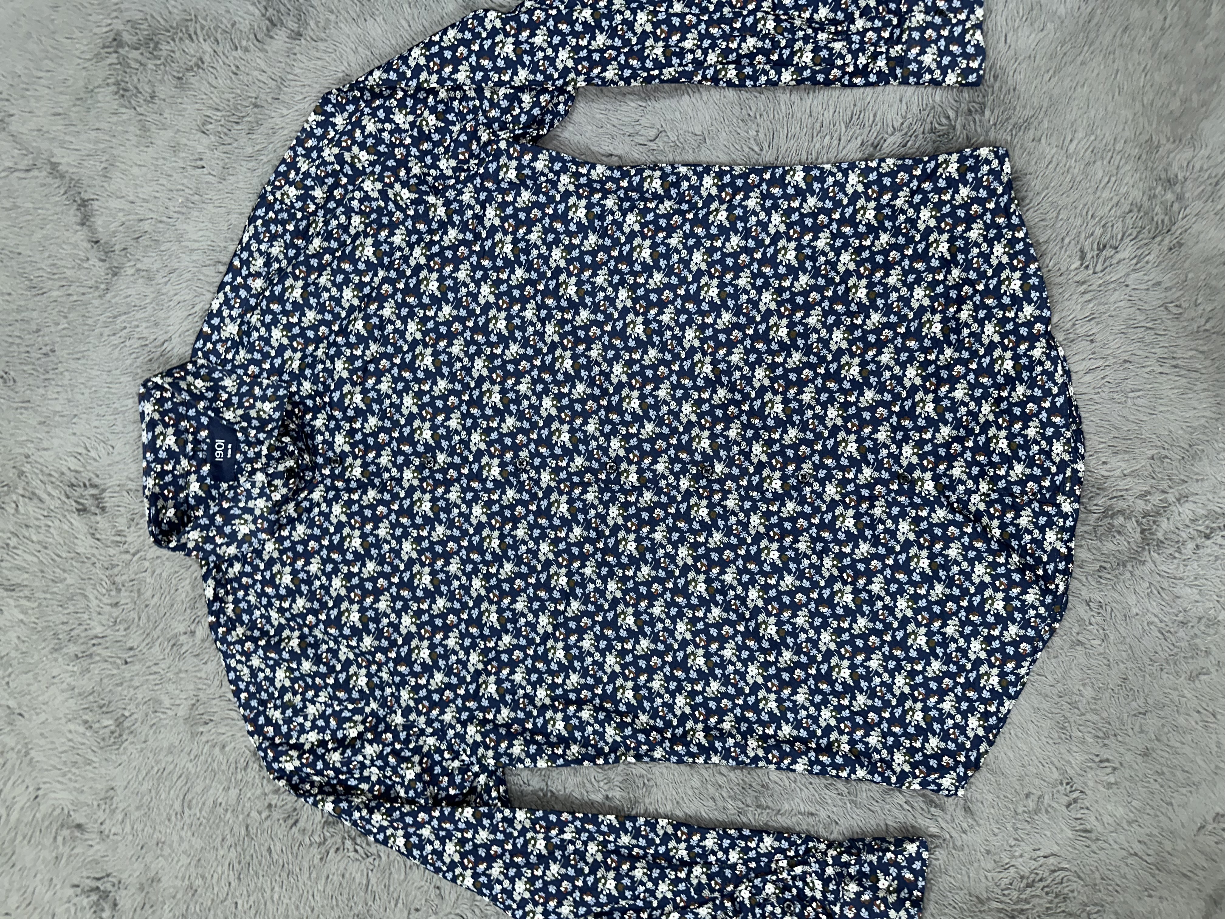 Floral Print Long Sleeve Shirt