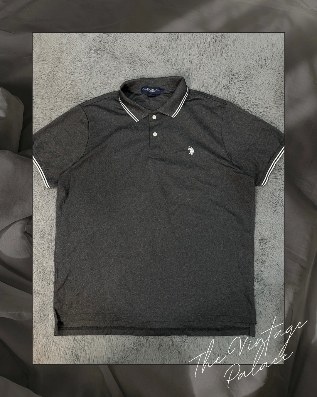 Men's Black Polo T-Shirt