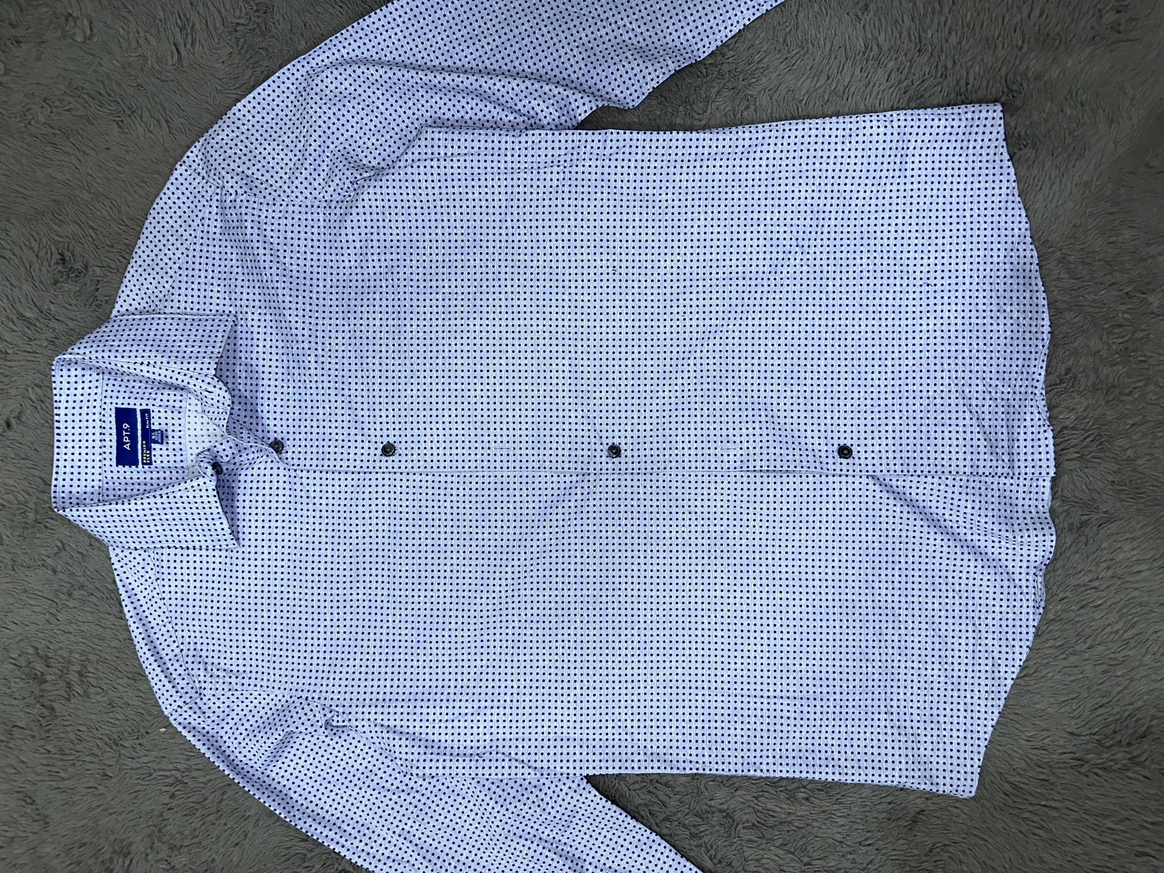 Men's White Printed Shirt