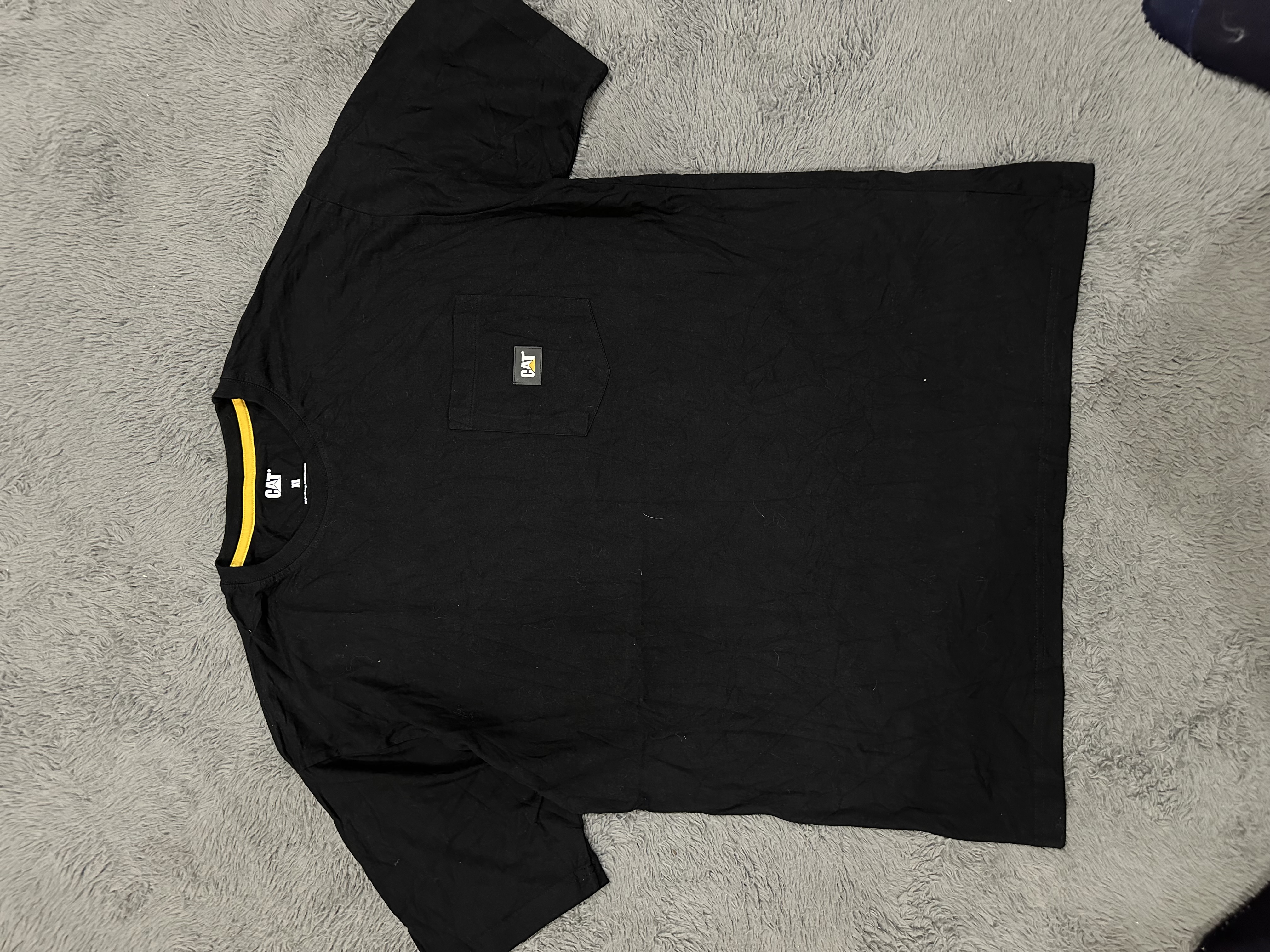 CAT Black T-Shirt