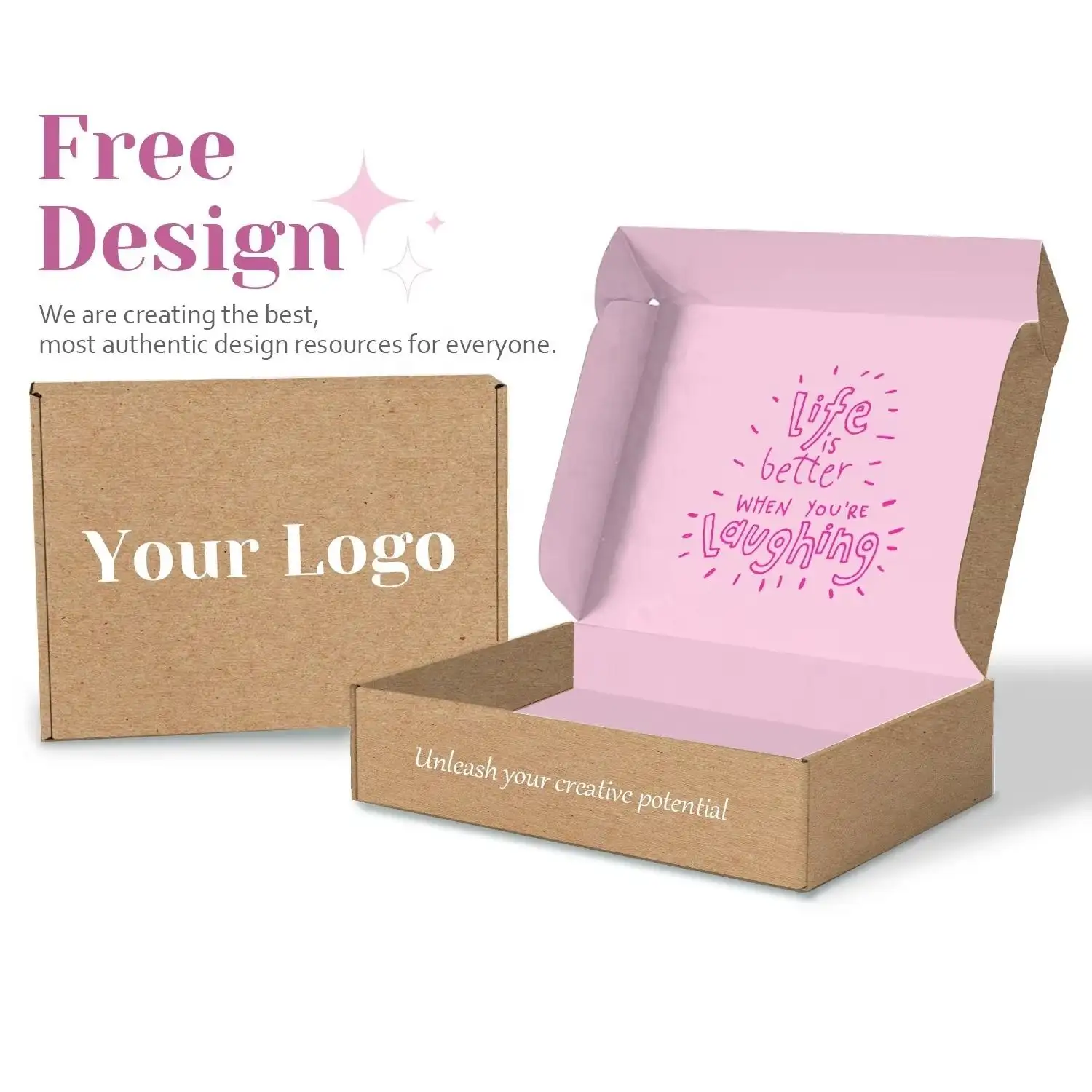 Free Sample Wholesale Fold Corrugated Airplane Box Custom Print Colour Packaging Cardboard Box Mailer Shipping With Custom Logo