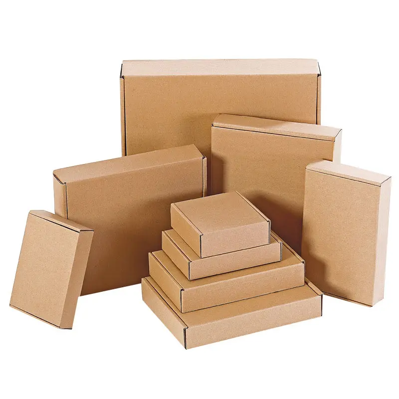 Free Sample Wholesale Fold Corrugated Airplane Box Custom Print Colour Packaging Cardboard Box Mailer Shipping With Custom Logo