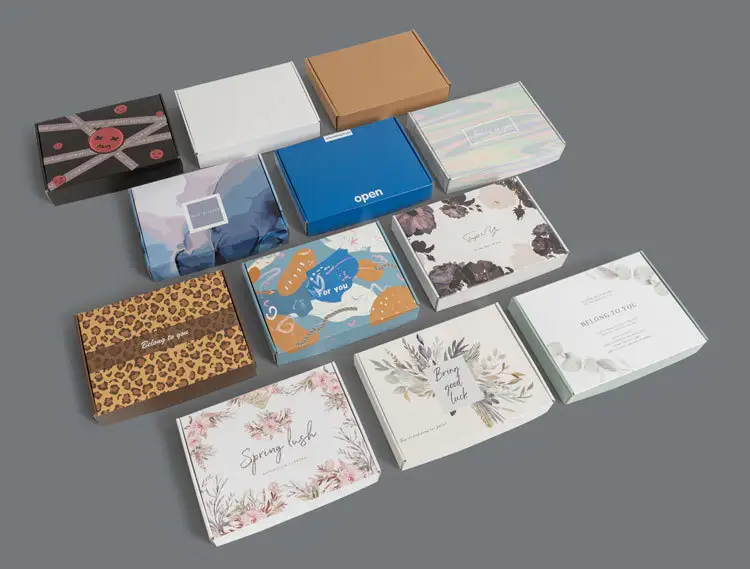 Free Sample Wholesale Fold Corrugated Airplane Box Custom Print Colour Packaging Cardboard Box Mailer Shipping With Custom Logo