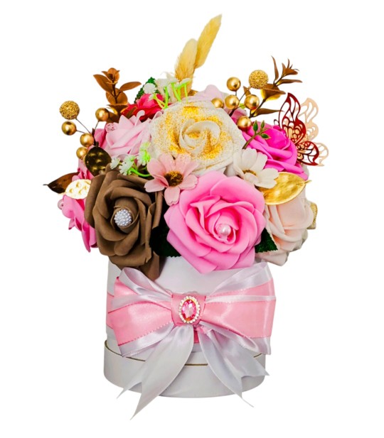 BOITE FLORALE MOYENNE (12x12)