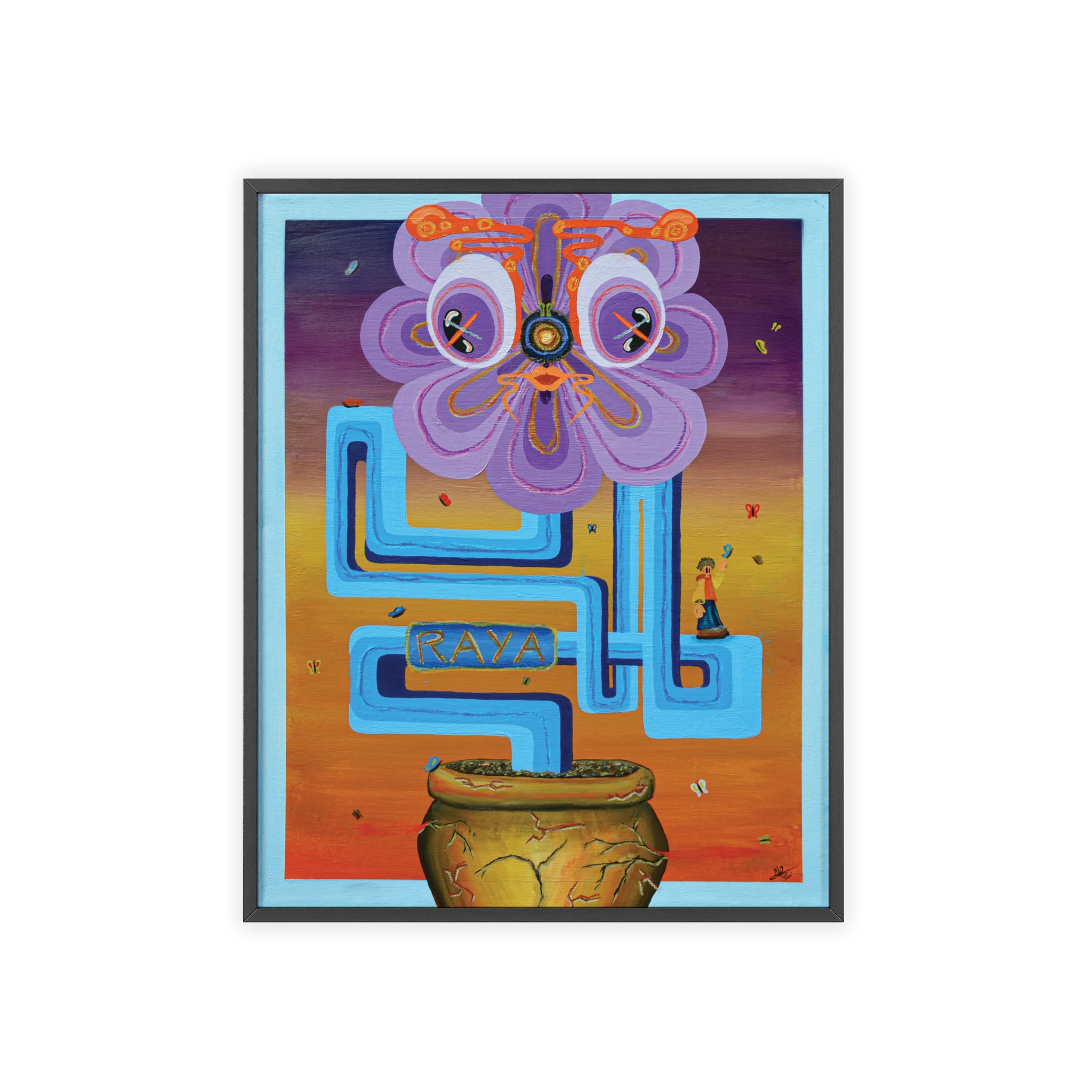 'HOLY NATURE COLLECTION' On High Quality Paper /+ Wooden Framed