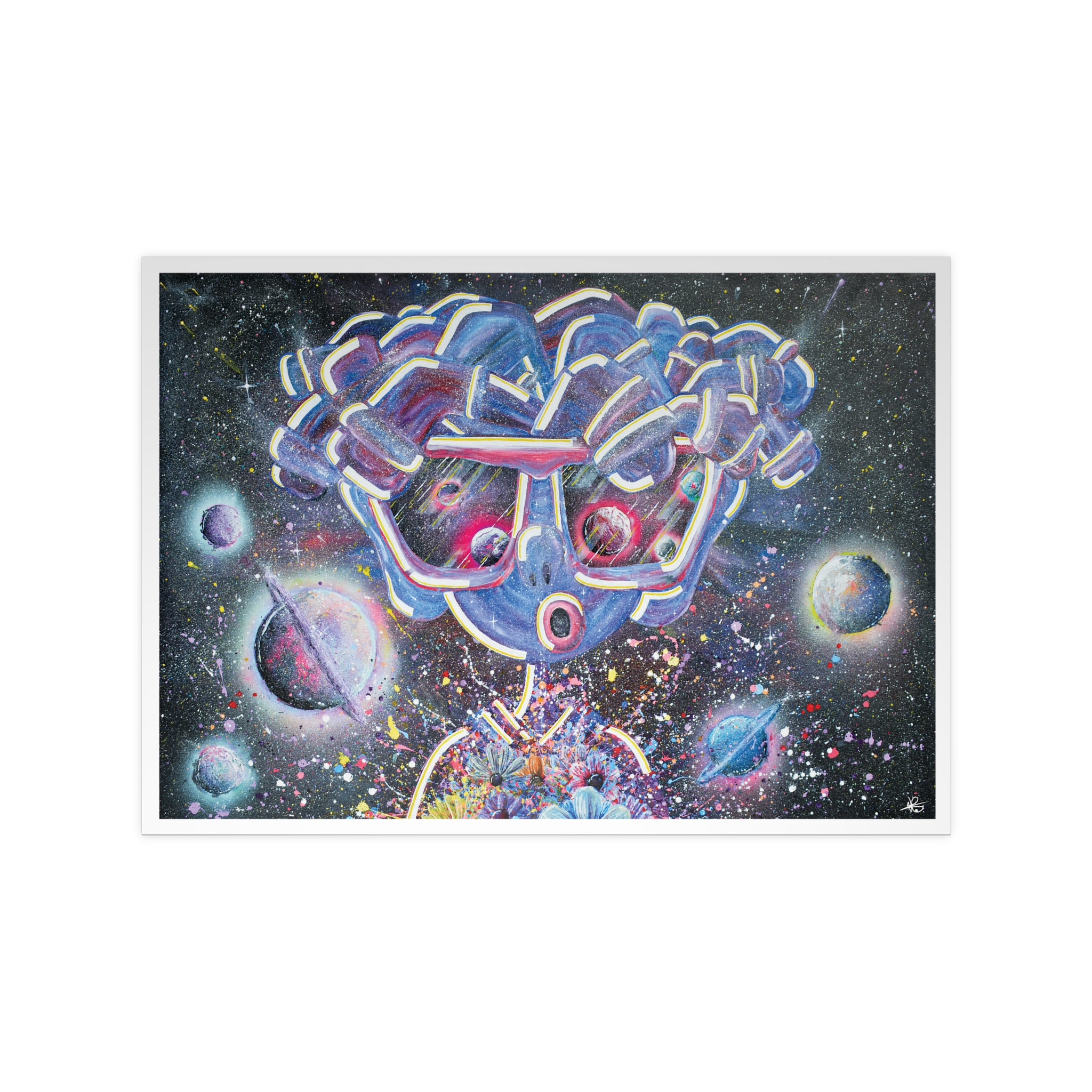 'The Prettiest' On High Quality Paper /+ Wooden Framed