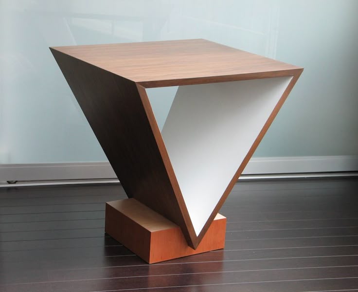 Modern Geometric Side Table