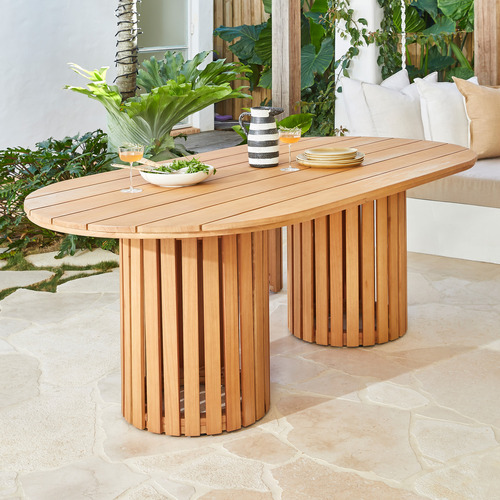 Wooden Patio Dining Table