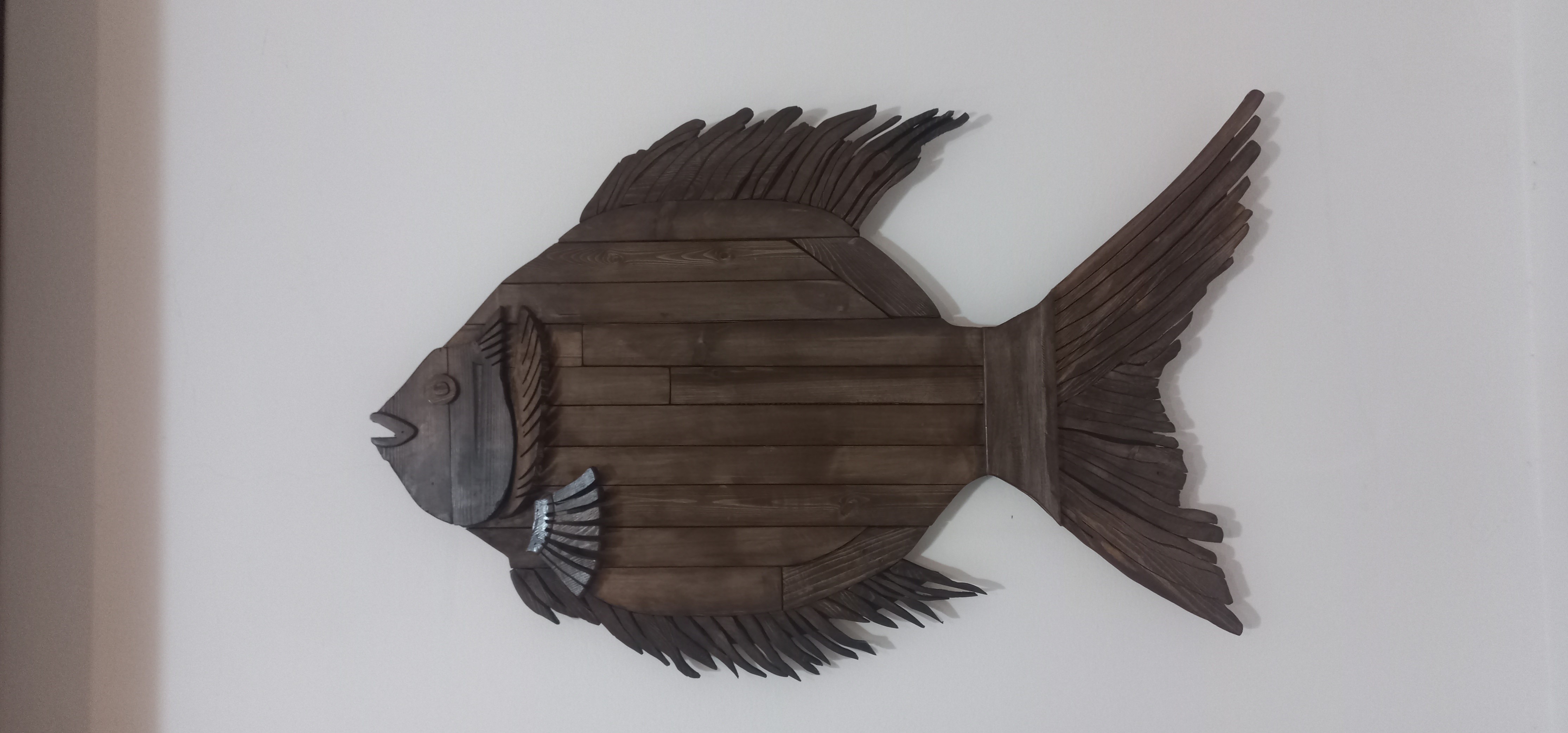 Wooden Fish Wall Art
