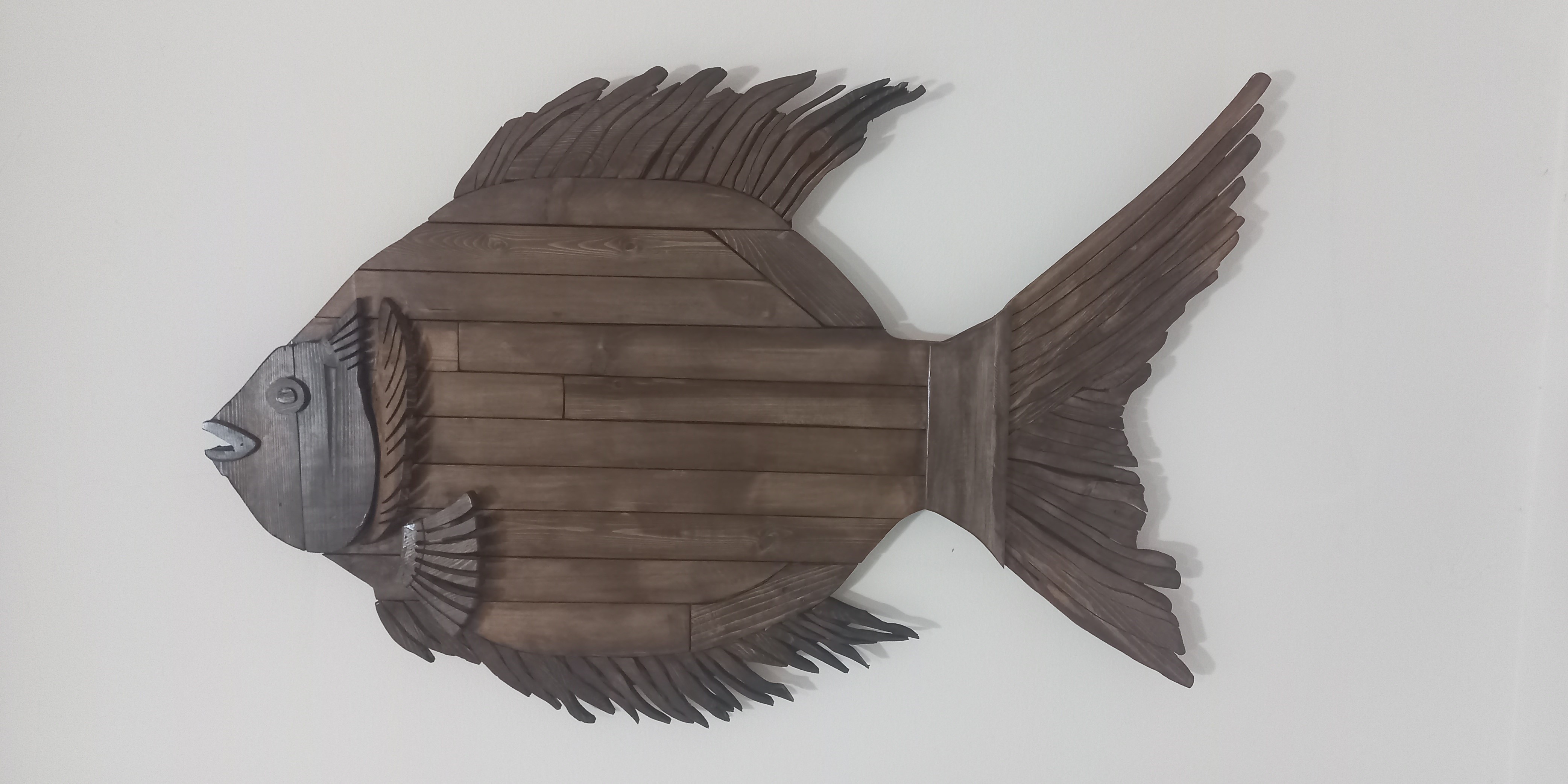 Wooden Fish Wall Art
