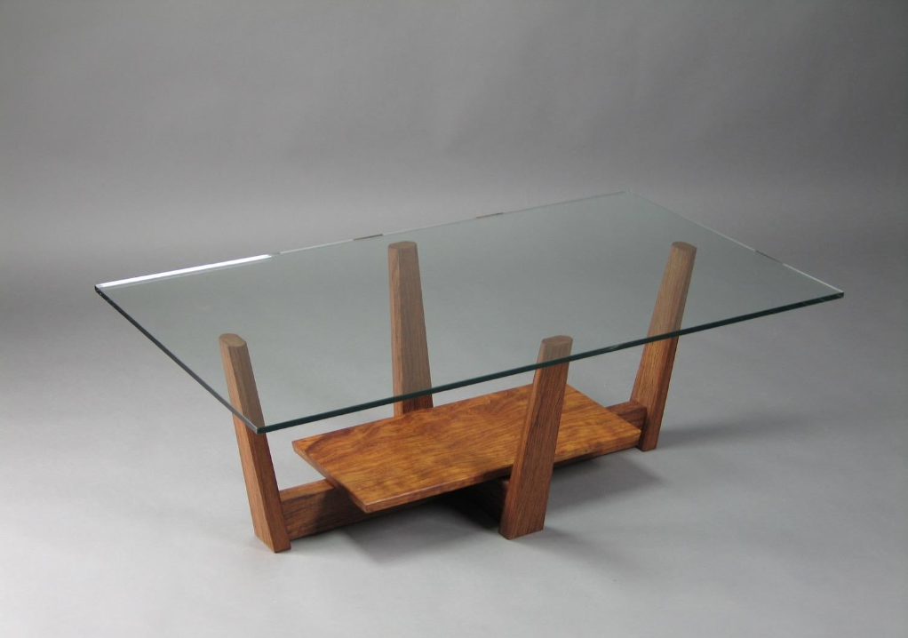Glass-Top Table
