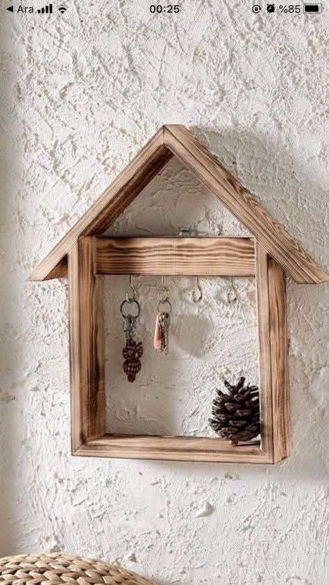 Wooden Key Holder