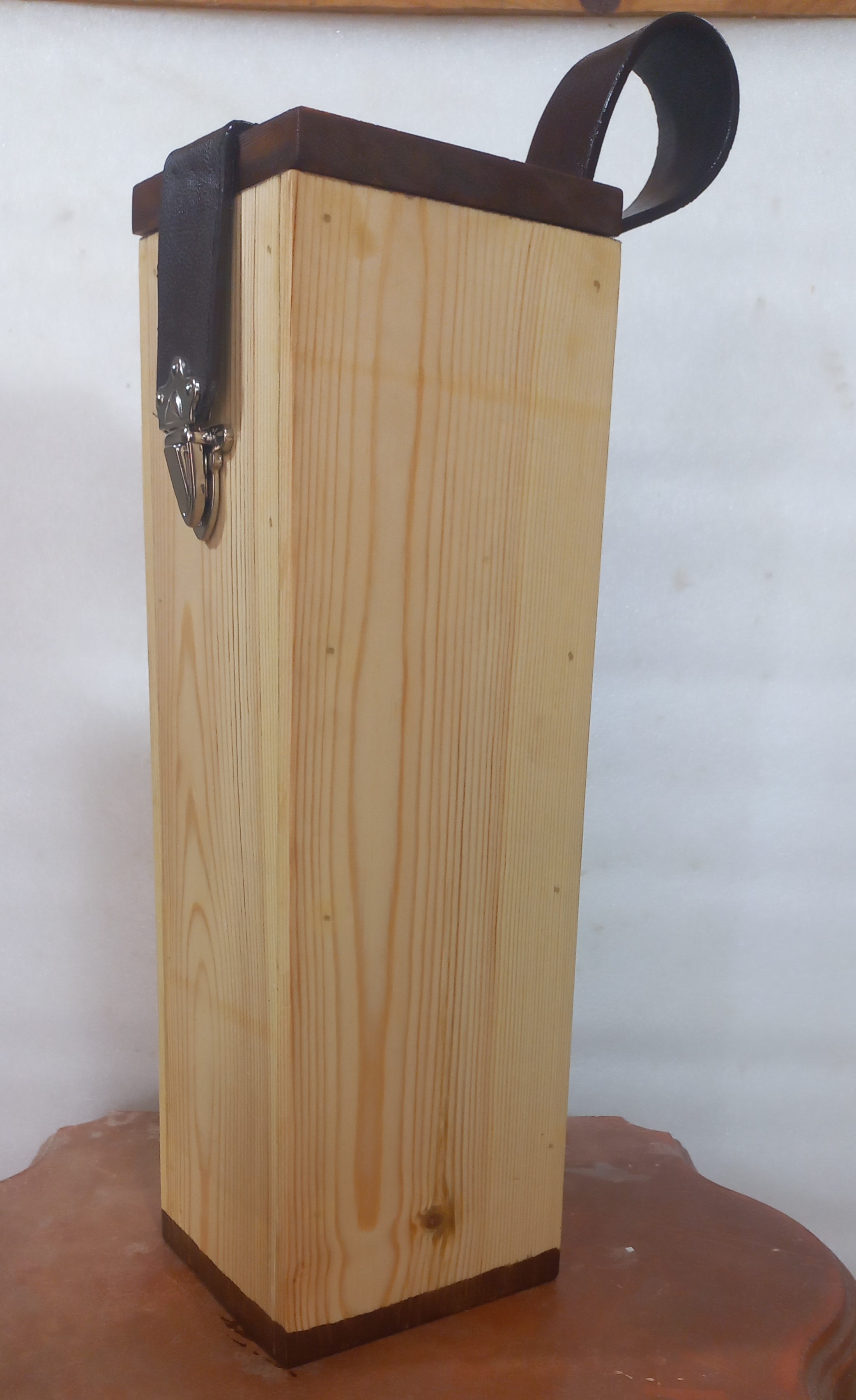 Wooden Bottle Holder