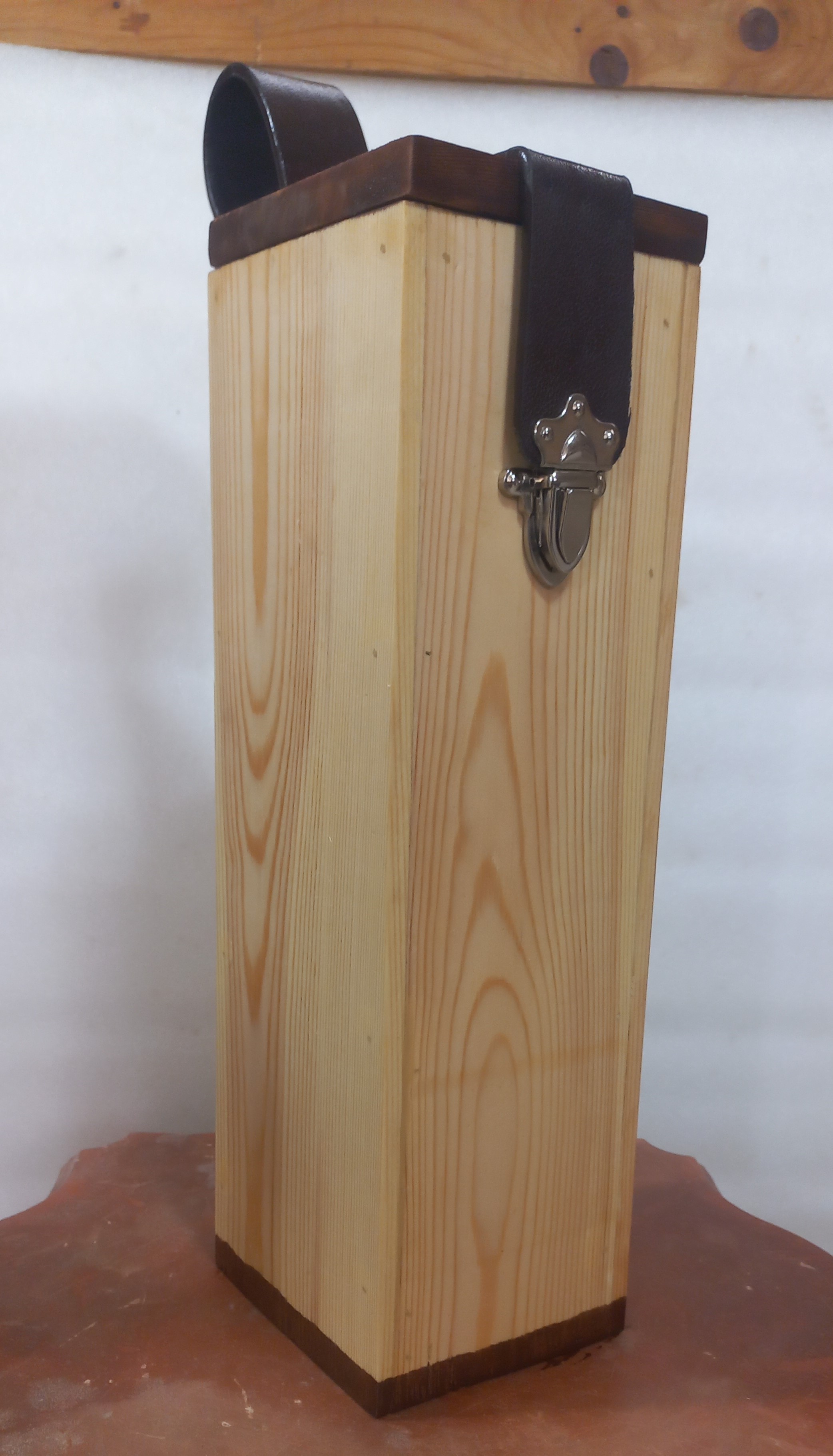 Wooden Bottle Holder
