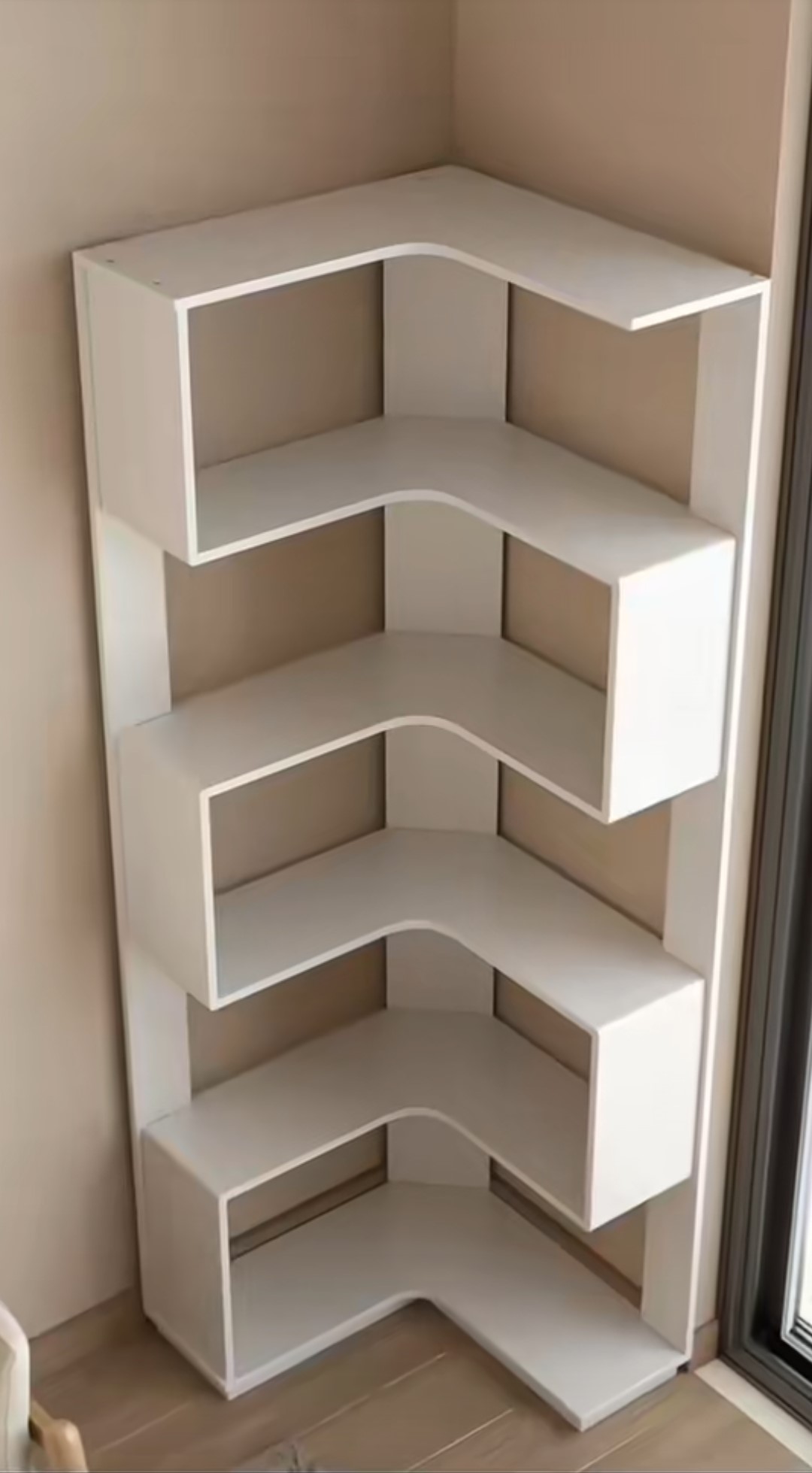 Modern Corner Shelf
