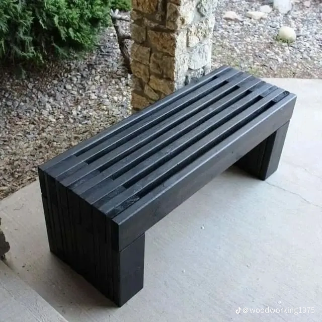 Wooden Outdoor Bench