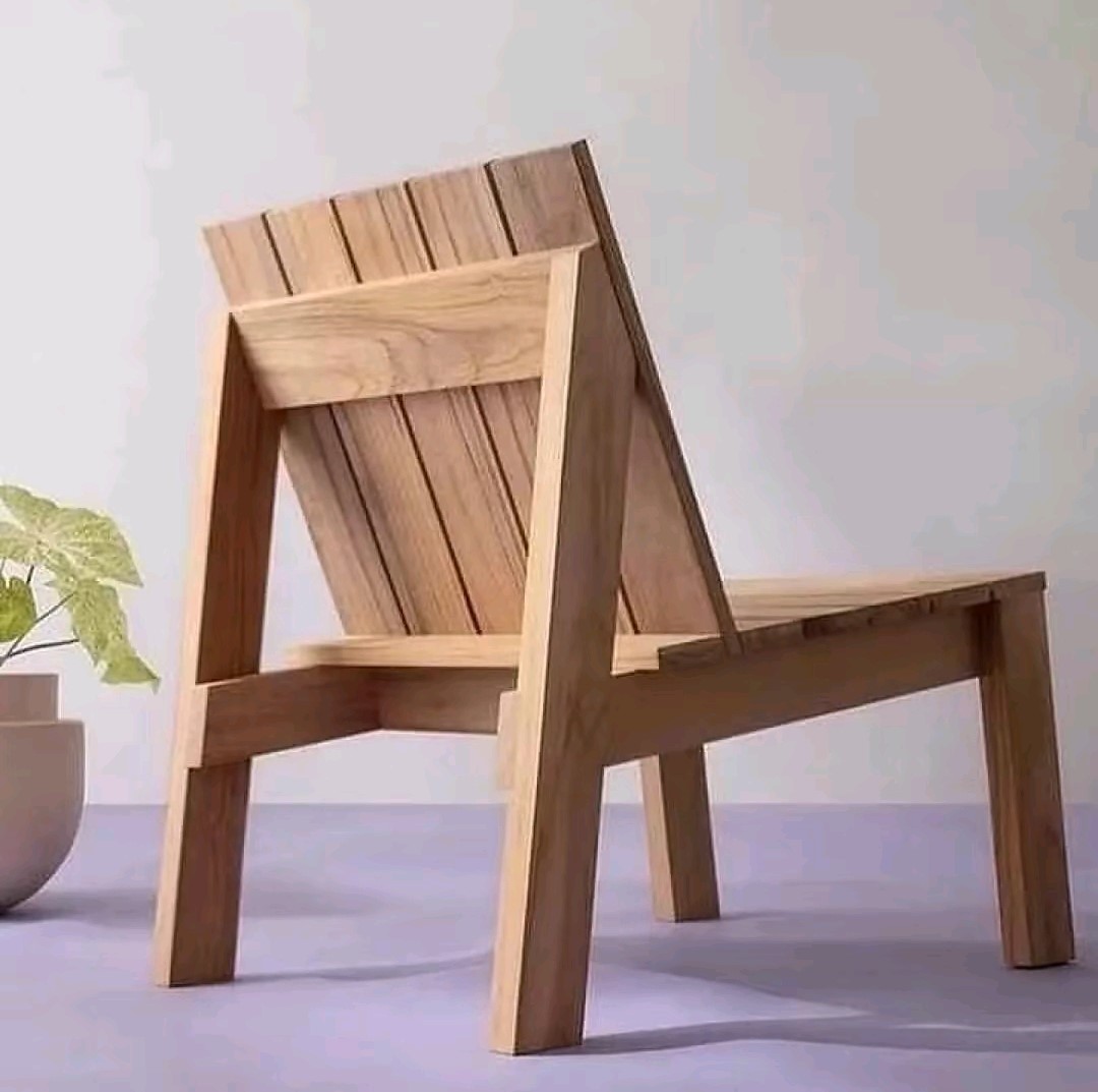 Wooden Lounge Chair