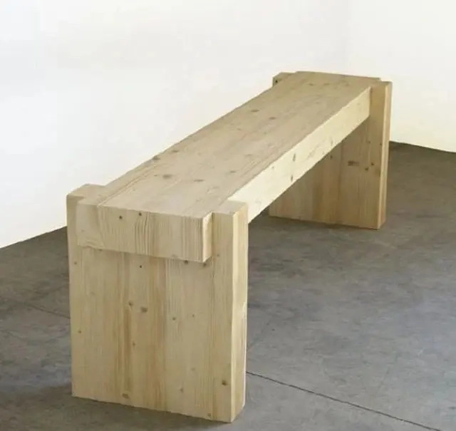 Wooden Bench