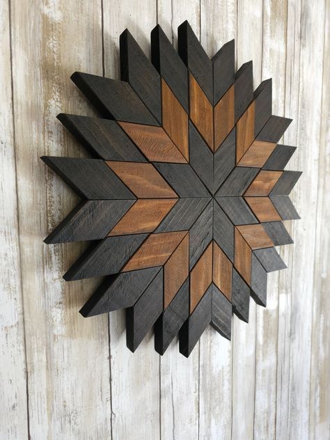 Wooden Geometric Wall Art