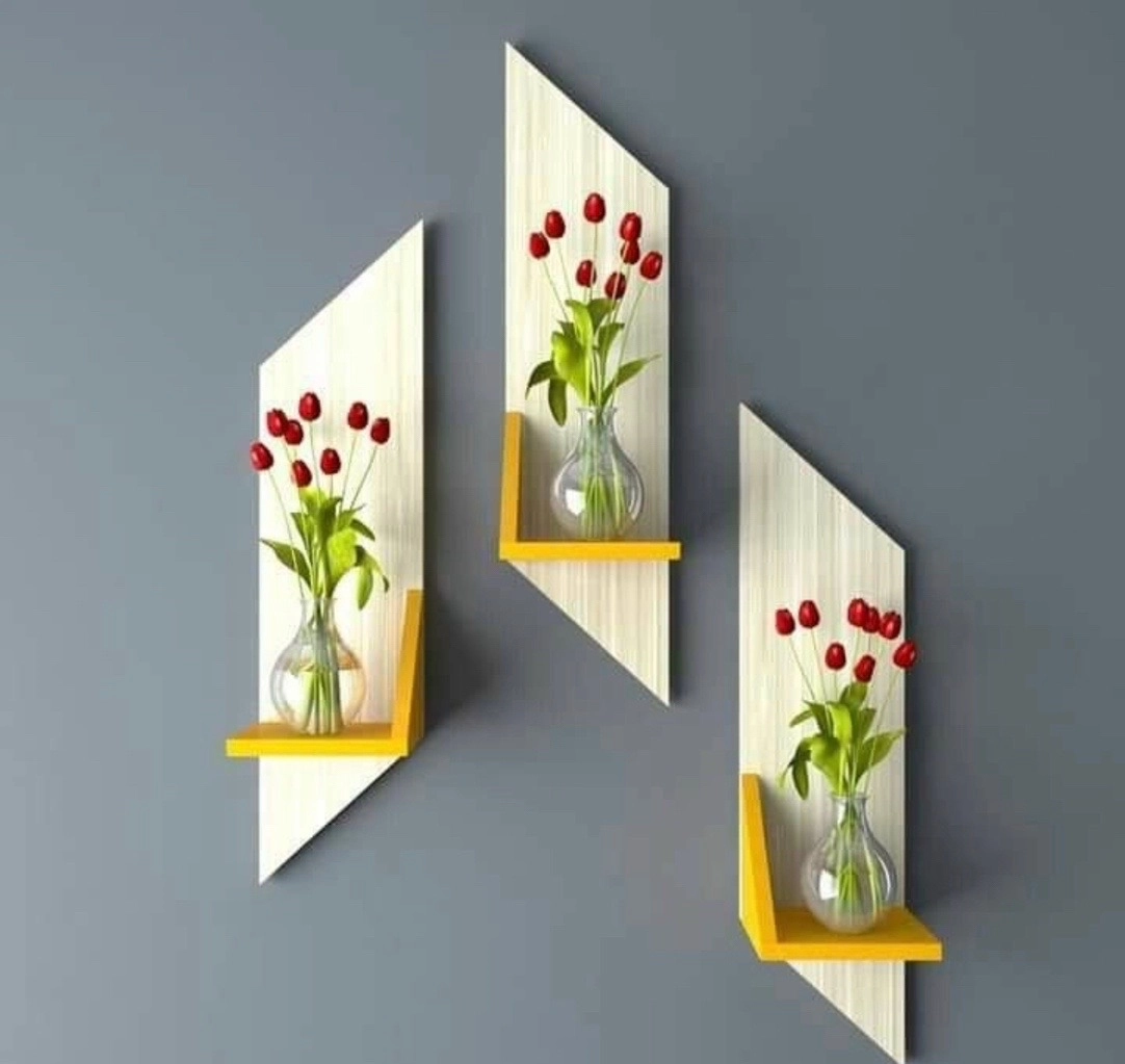 Wall-Mounted Shelf Set