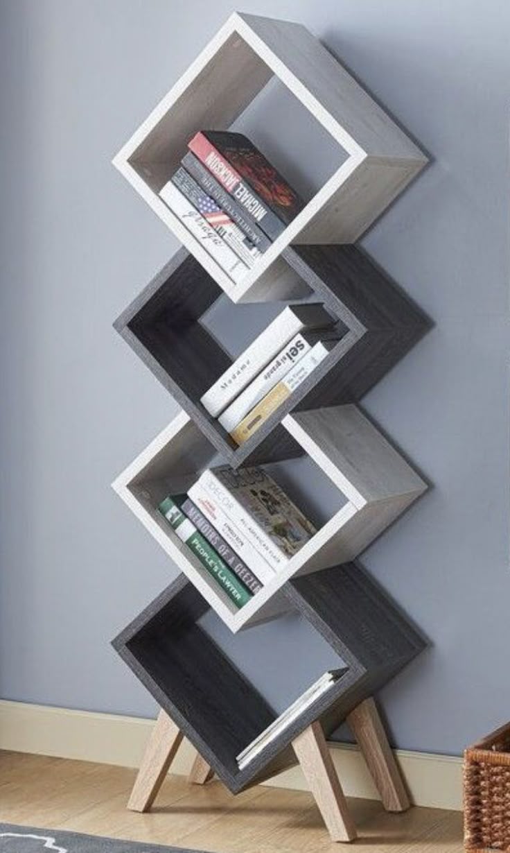 Geometric Bookshelf