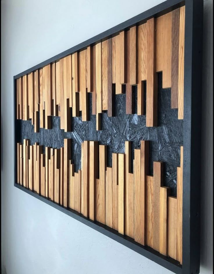 Modern Wooden Wall Art
