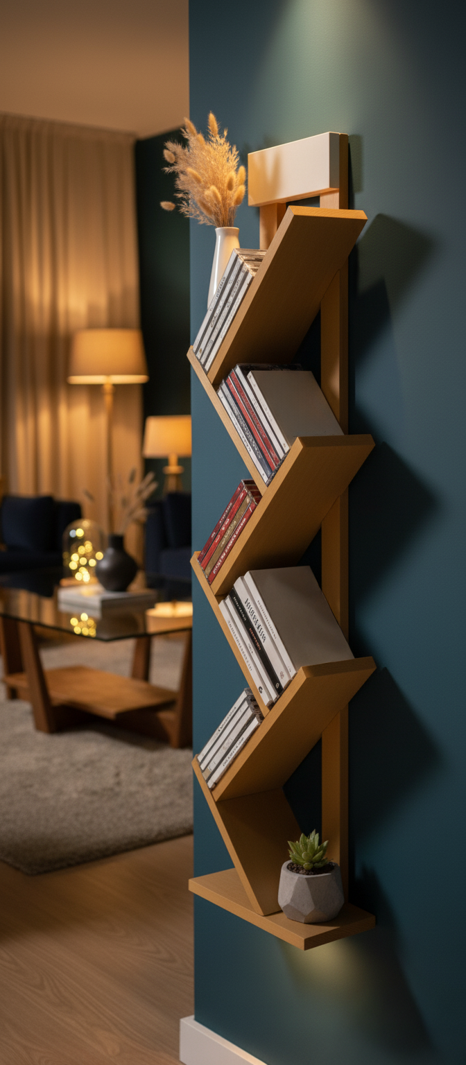 Zigzag Bookshelf