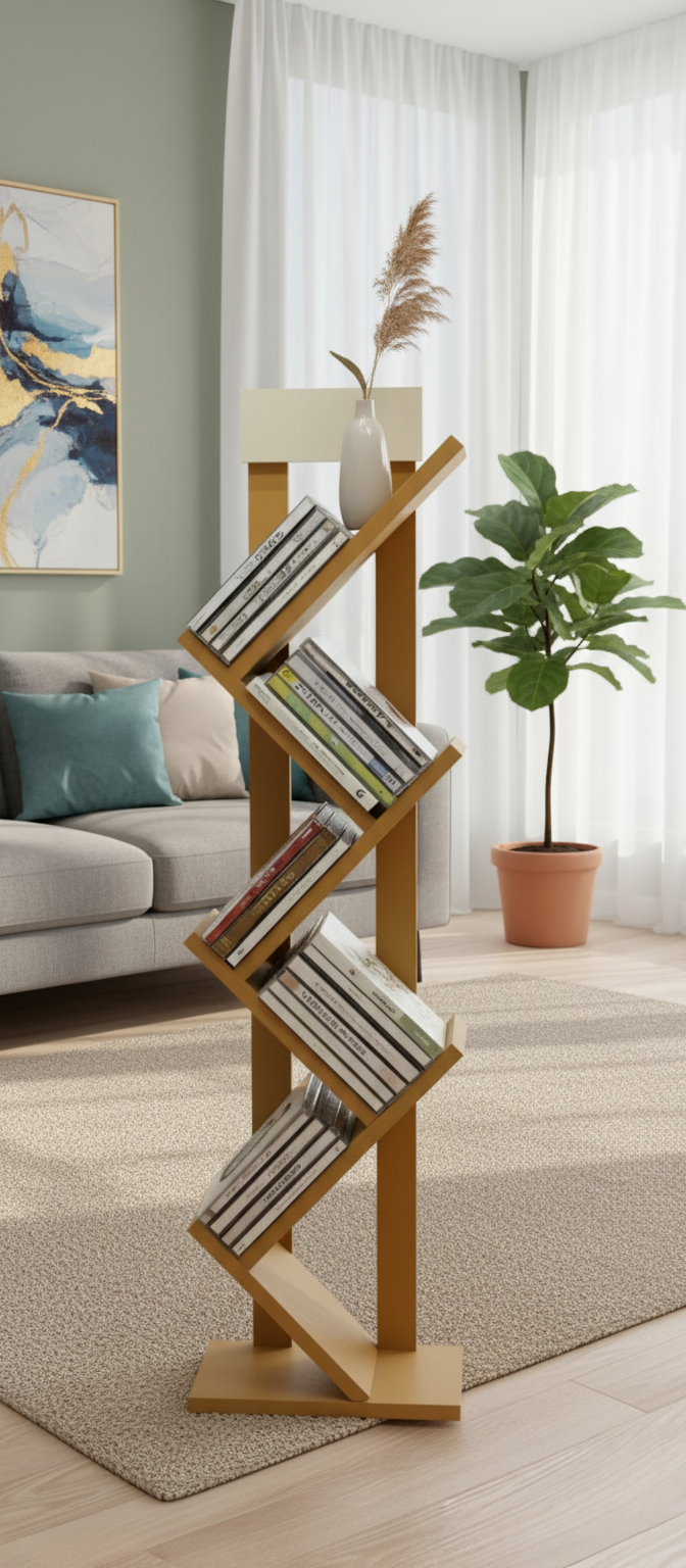 Zigzag Bookshelf