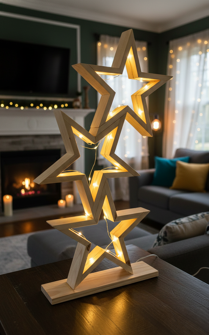 Wooden Stars