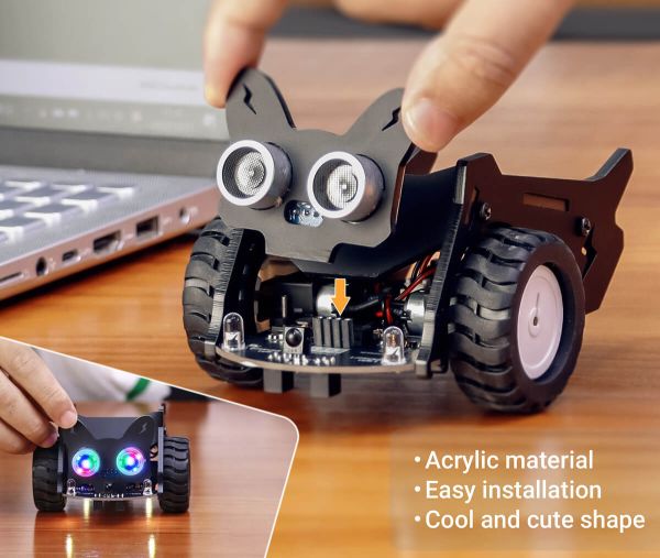 CrowBot BOLT - Open Source Programmable Robot Car