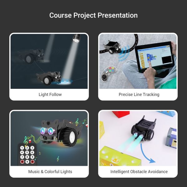 CrowBot BOLT - Open Source Programmable Robot Car