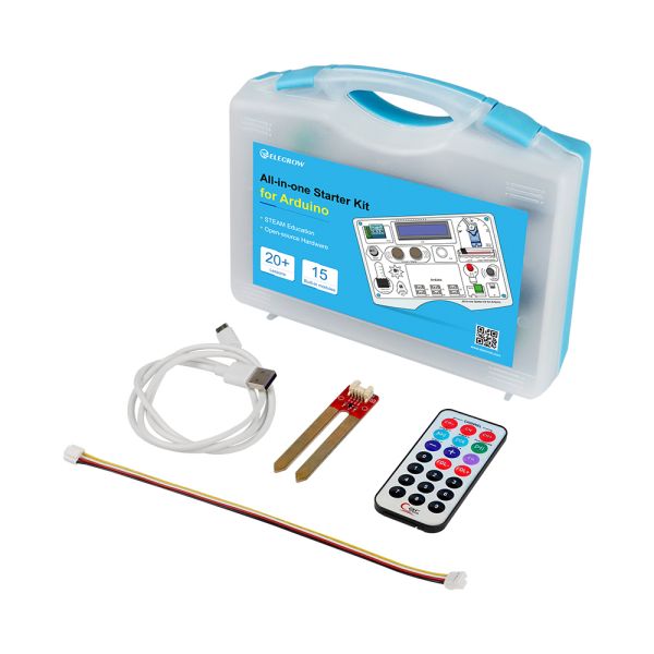 Arduino All-in-One Starter Kit with 15 Sensors and 21 Lessons